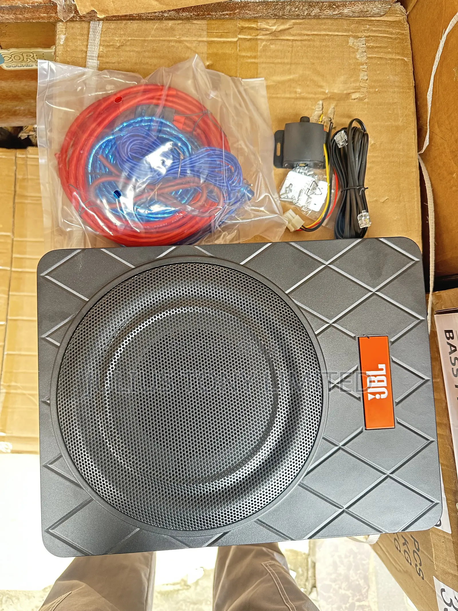 JBL Pure Bass Pro Underseat Woofer With Built in Amplifier