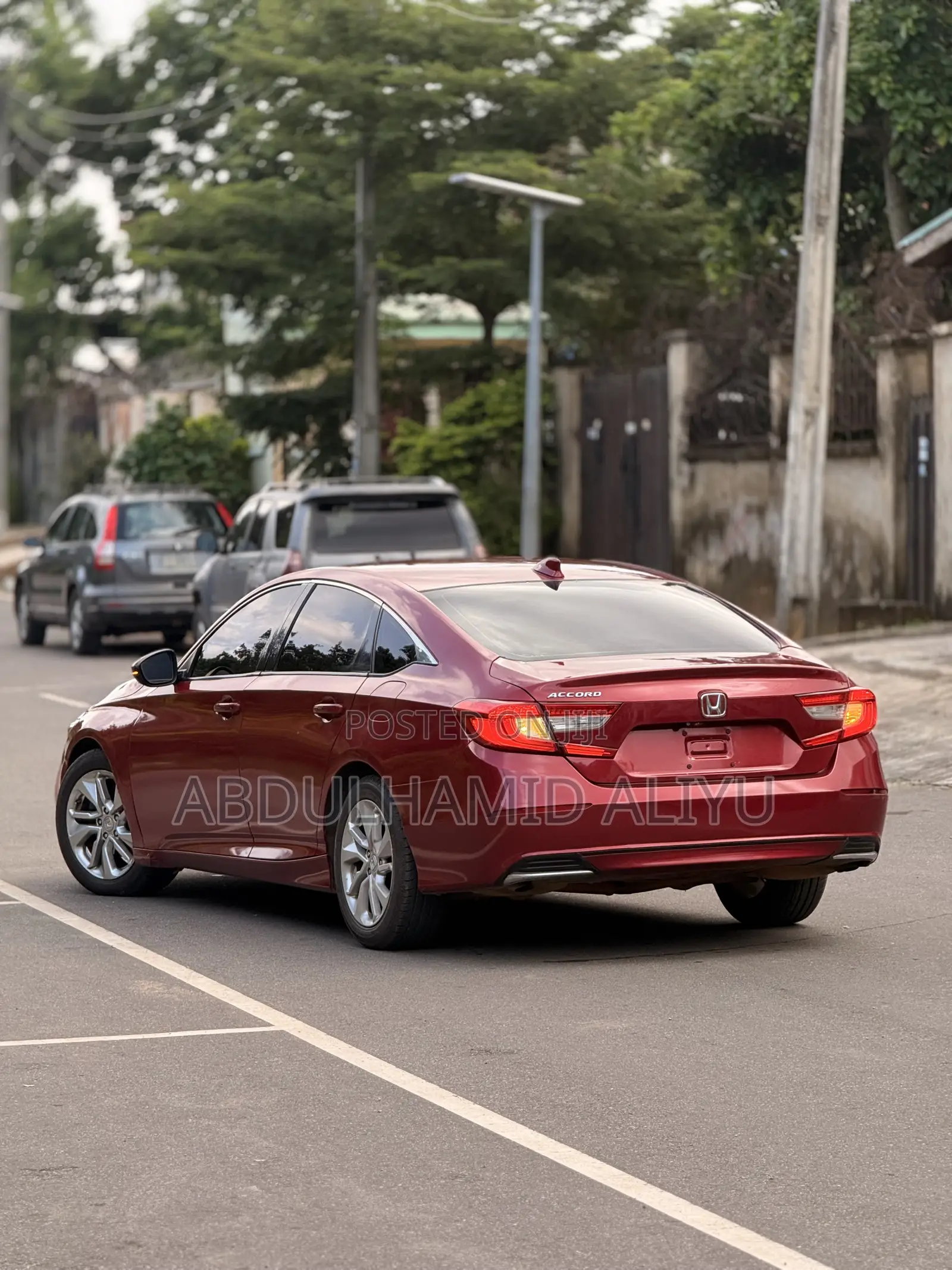 Honda Accord EX 2018 Red