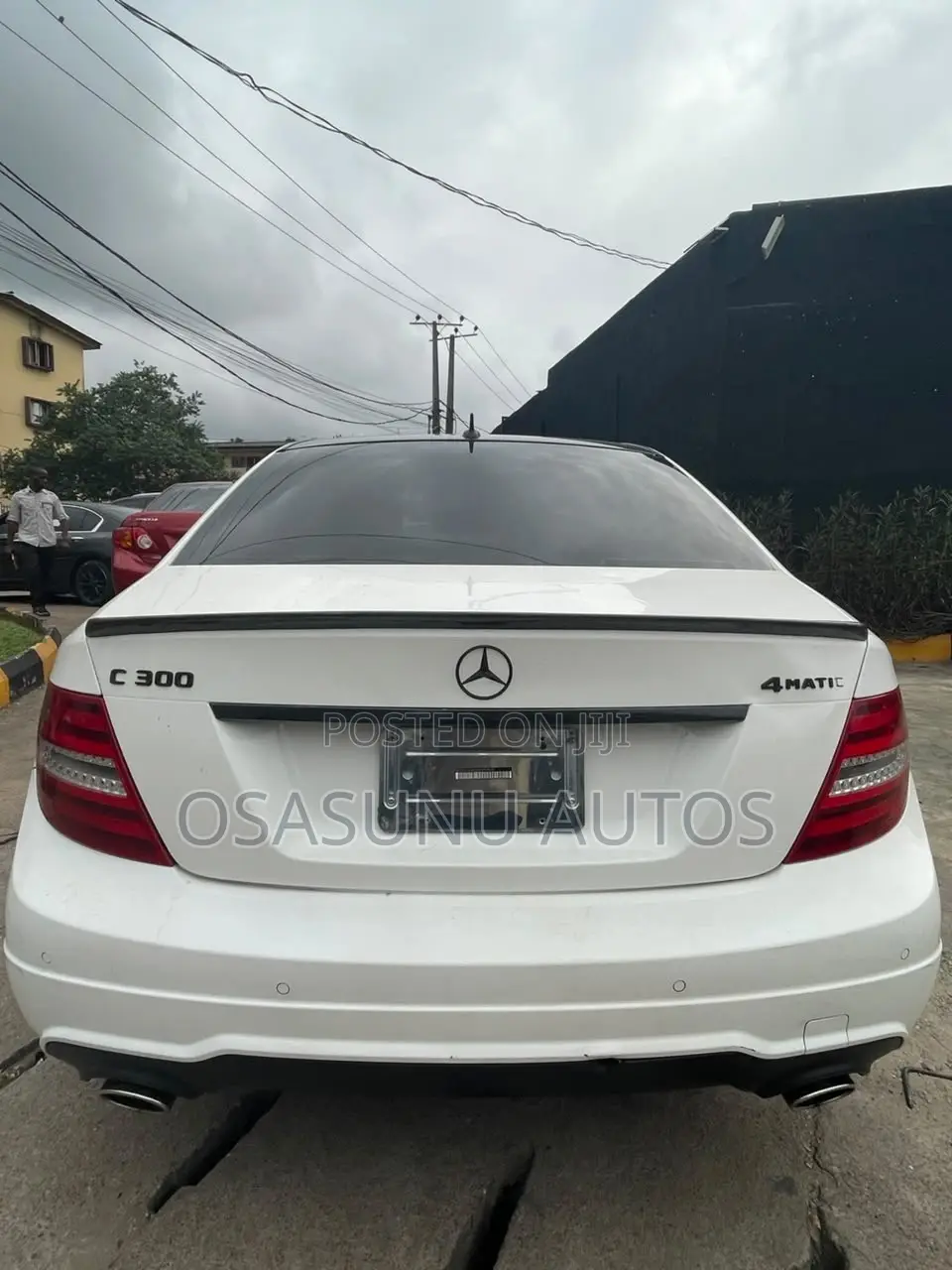 Mercedes-Benz C300 Luxury 4Matic Sedan AWD (3.5L 6cyl 7A) 2013 White