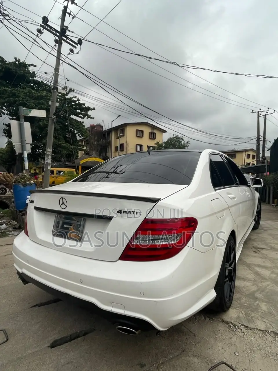 Mercedes-Benz C300 Luxury 4Matic Sedan AWD (3.5L 6cyl 7A) 2013 White