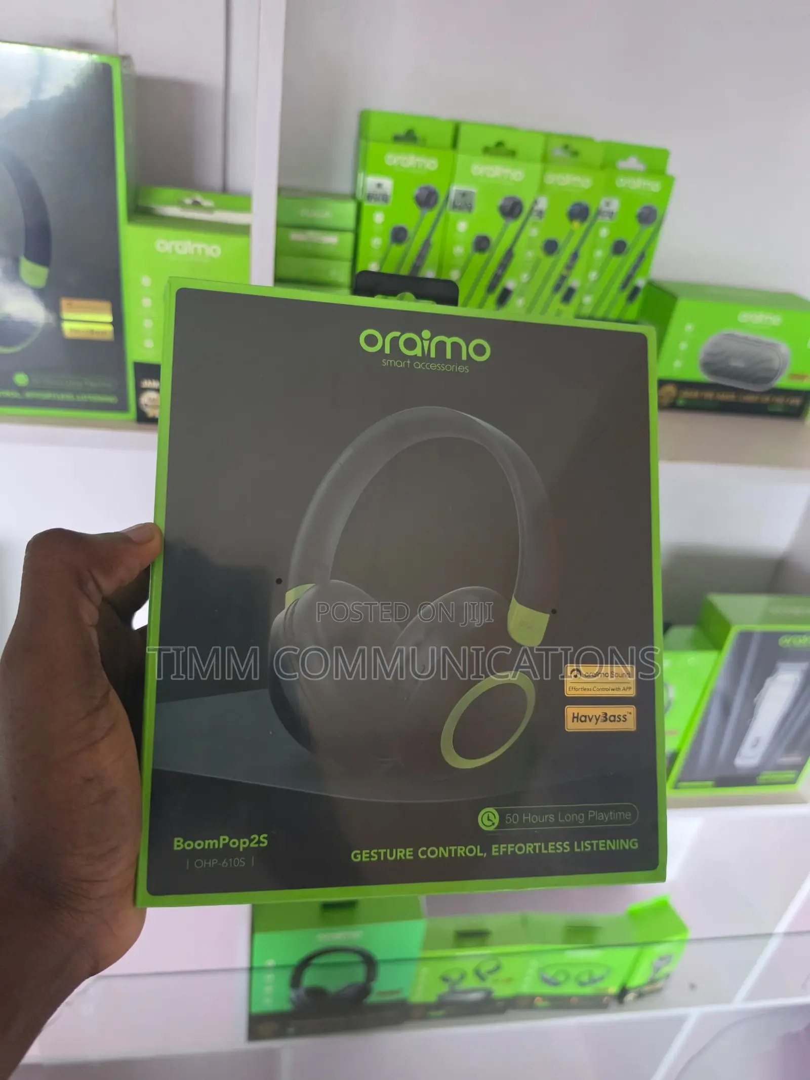 Oraimo BoomPop 2S Over-Ear Wireless Headphones OHP-610S