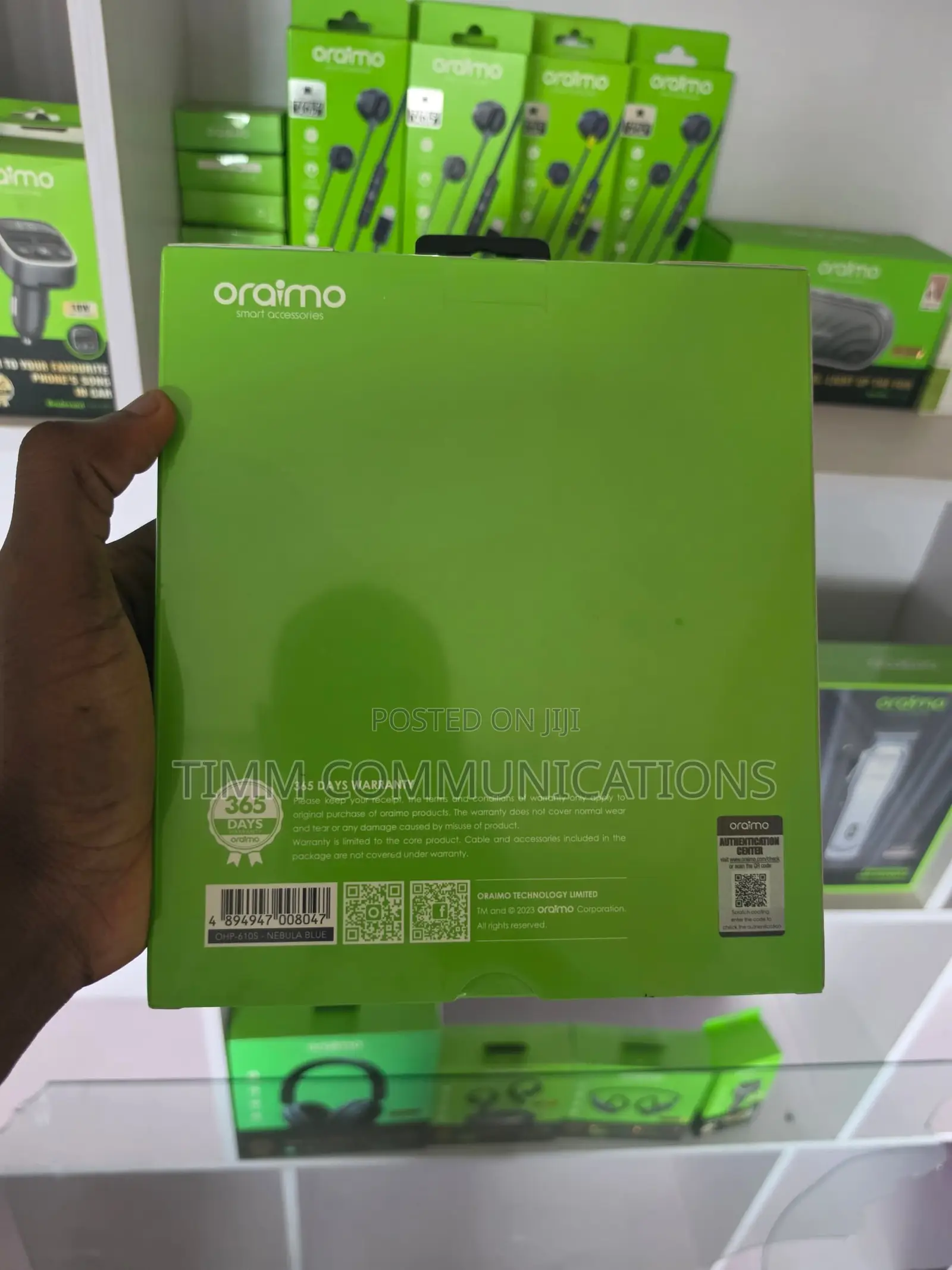 Oraimo BoomPop 2S Over-Ear Wireless Headphones OHP-610S