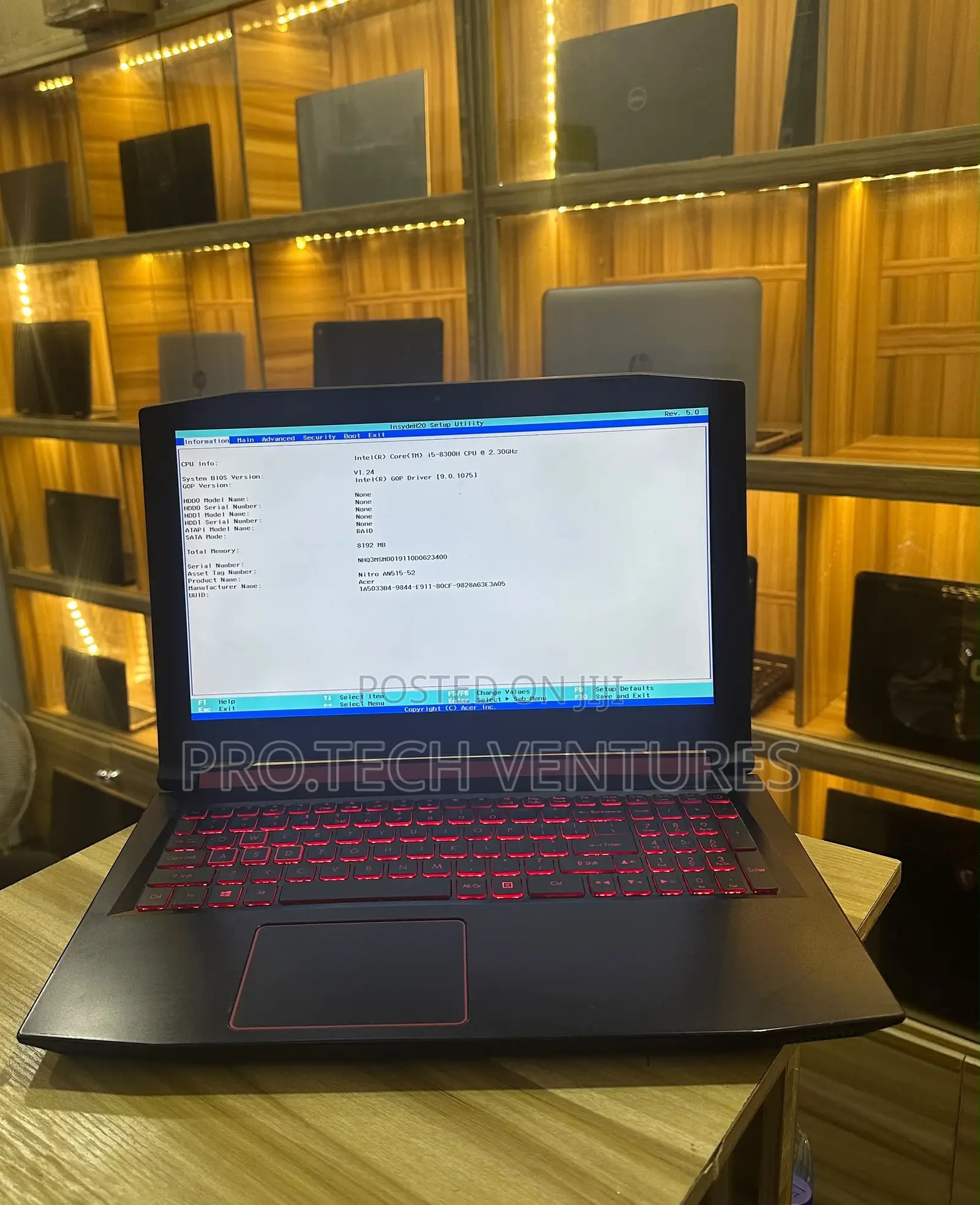 Laptop Acer Nitro 5 16GB Intel Core i5 SSD 256GB