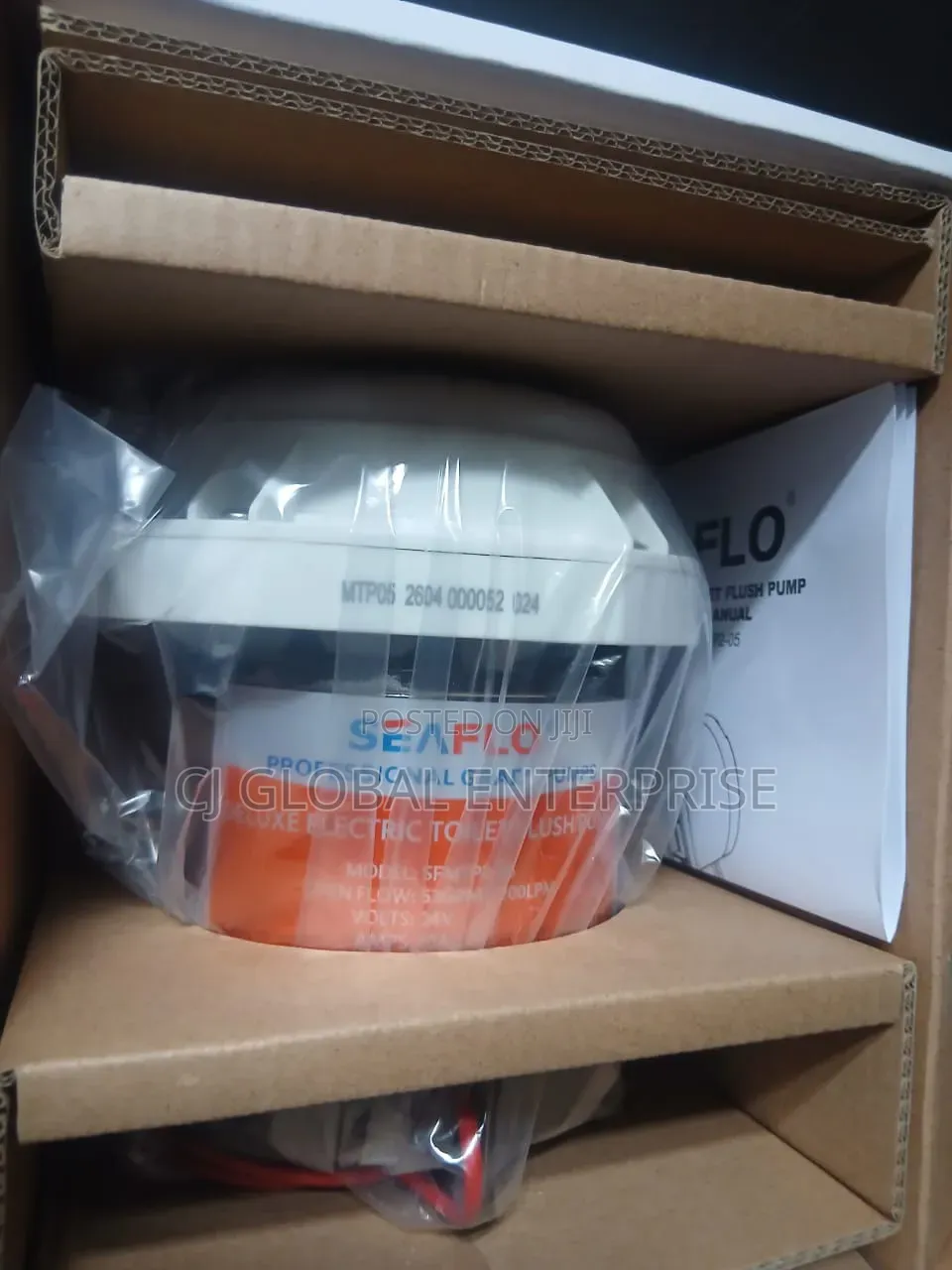 Flush Pump 24V