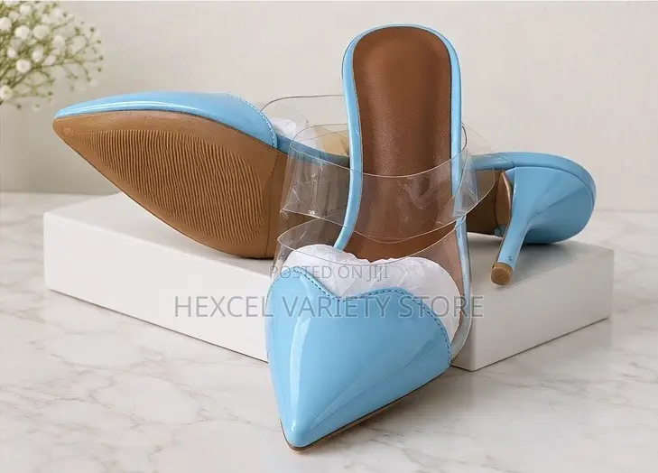 Elegant Ladies Pointed-Toe Stiletto Mule Heels