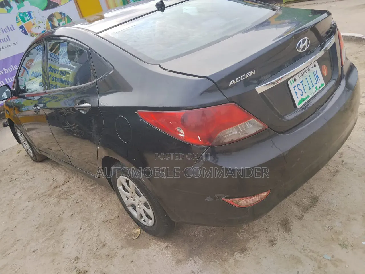 Hyundai Accent 2014 Black