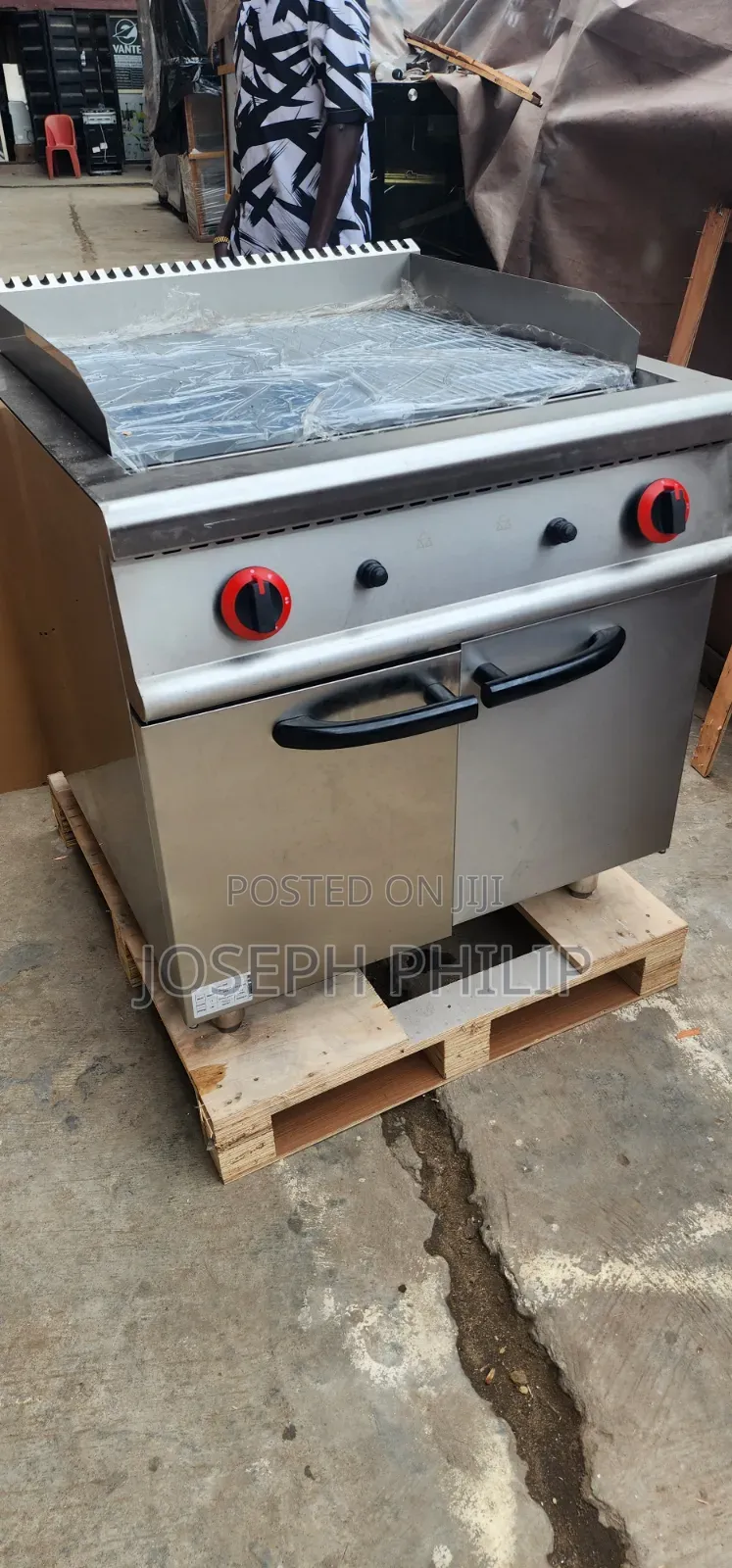 Standing Gas Grilled
