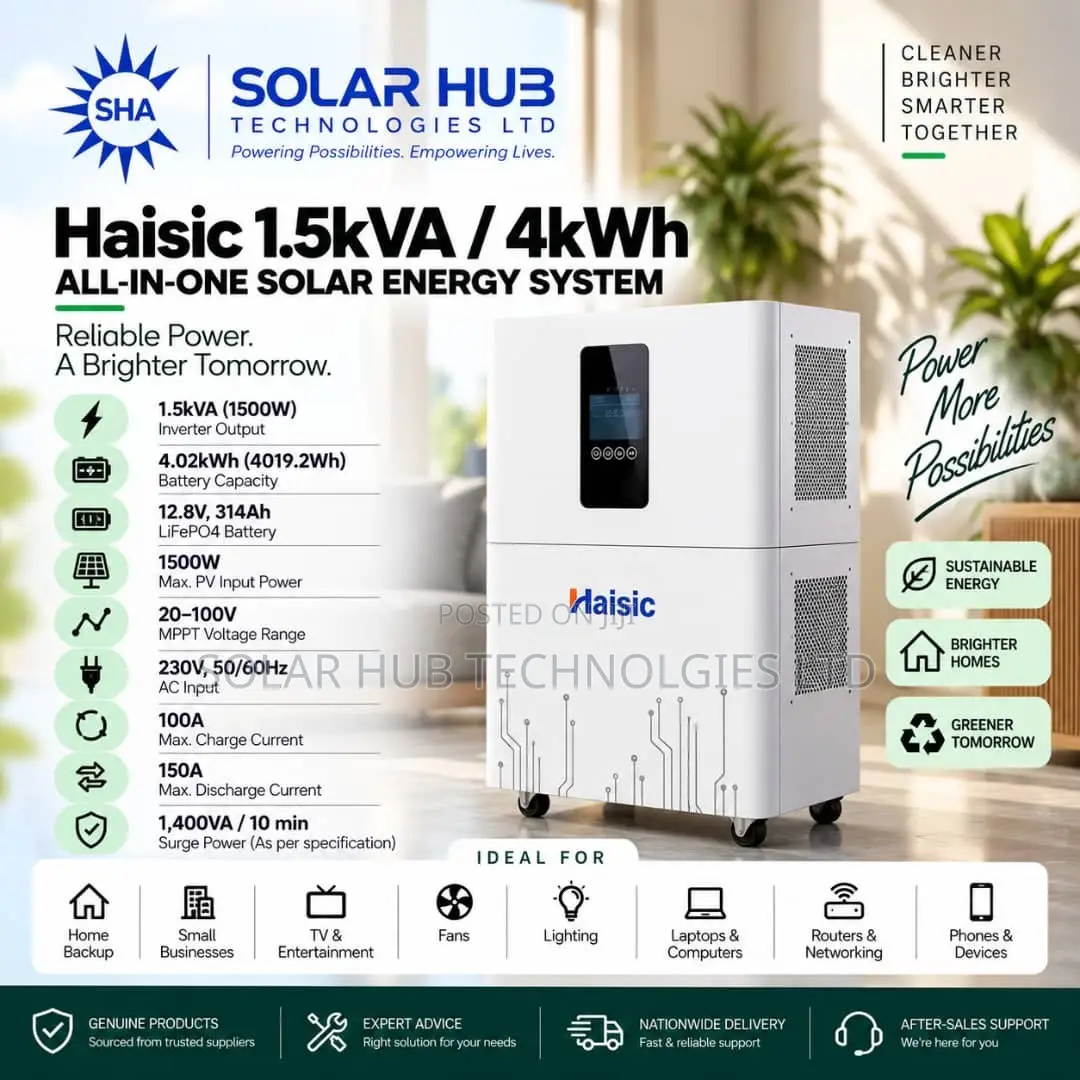 Haisic 1.5Kva/4kwh