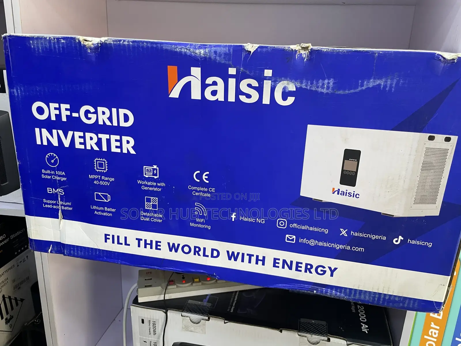 Haisic All-in-One Power Station (1.5Kw /4kwh )