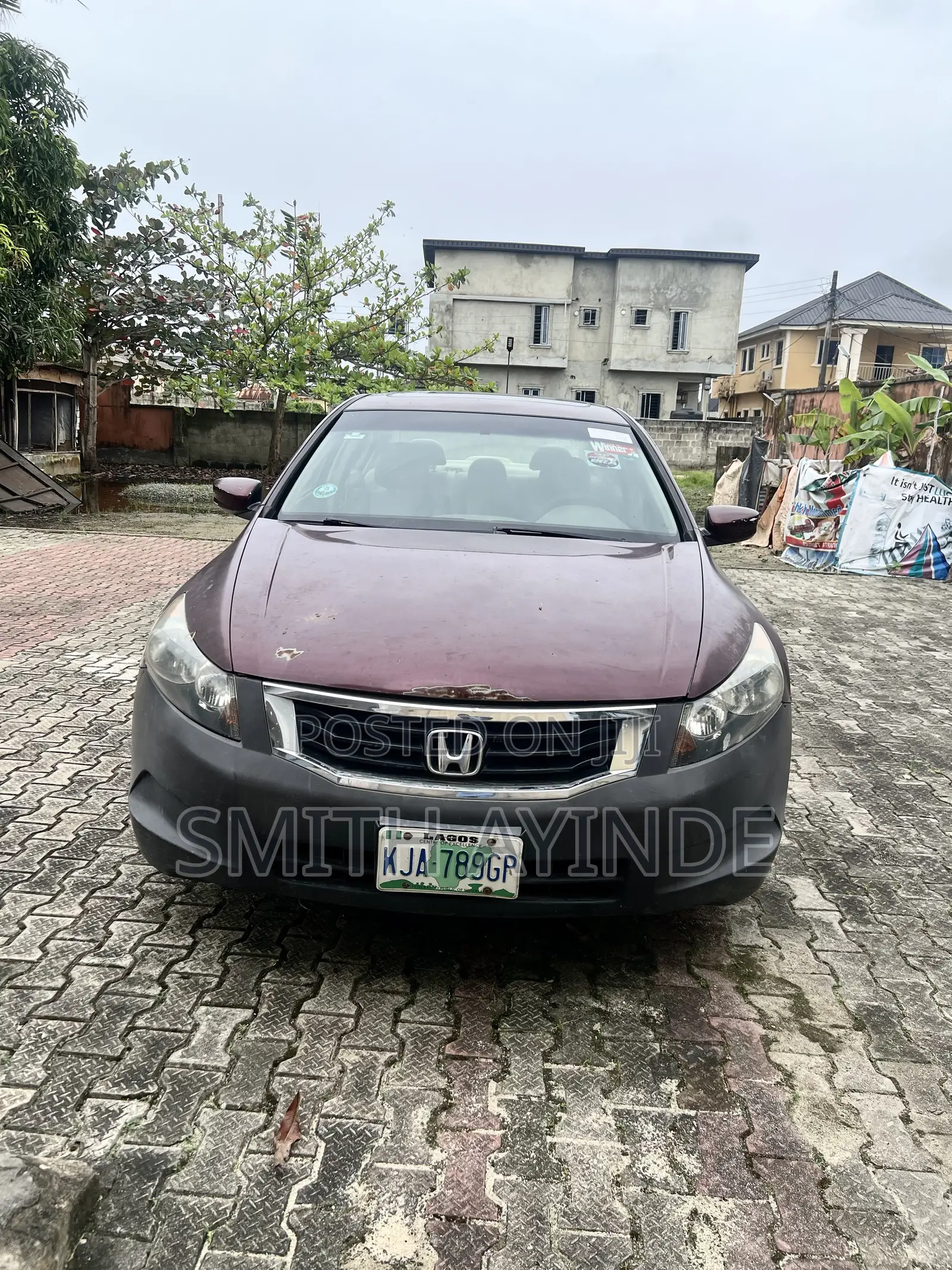 Honda Accord 2008 Red