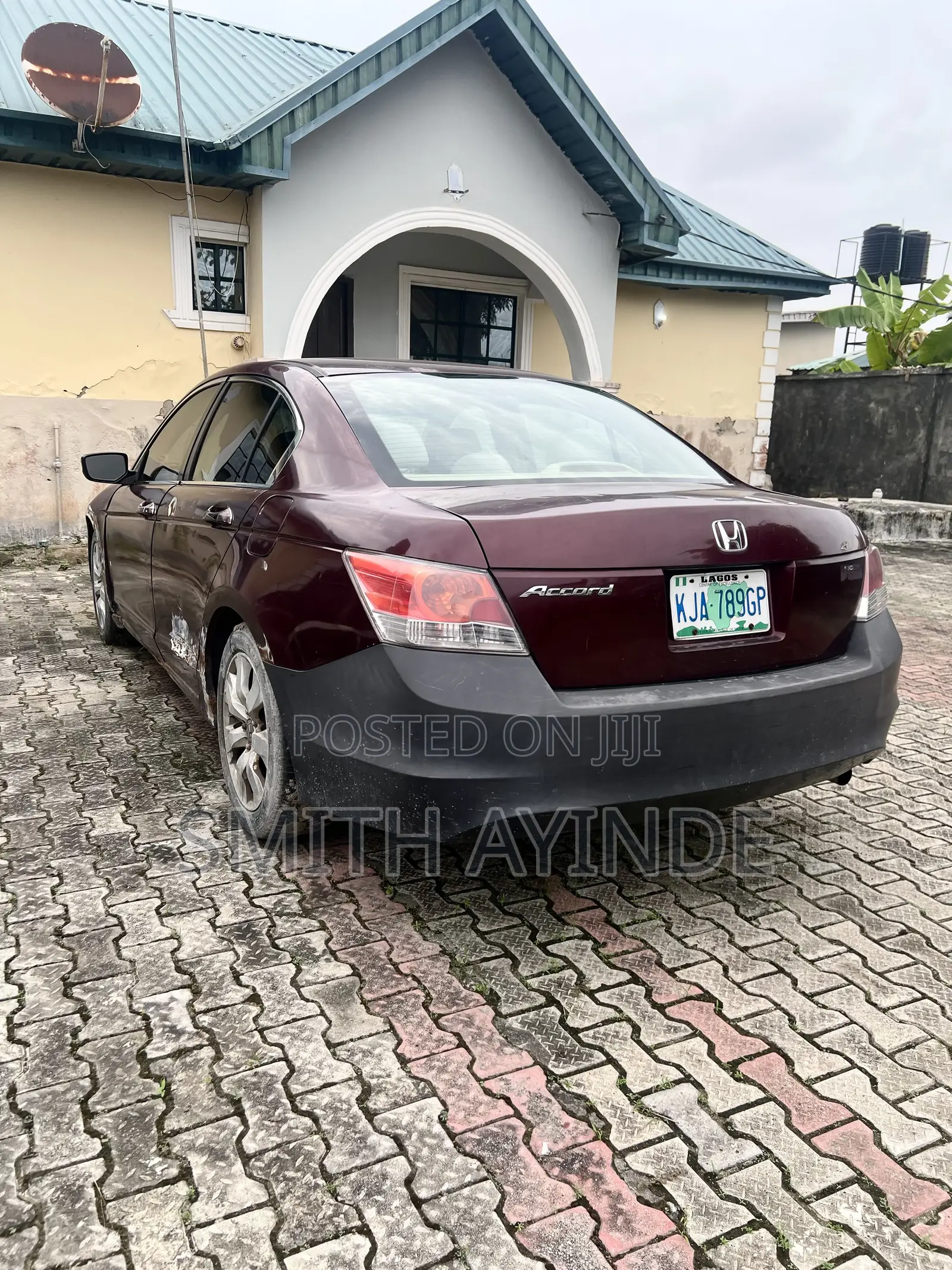 Honda Accord 2008 Red