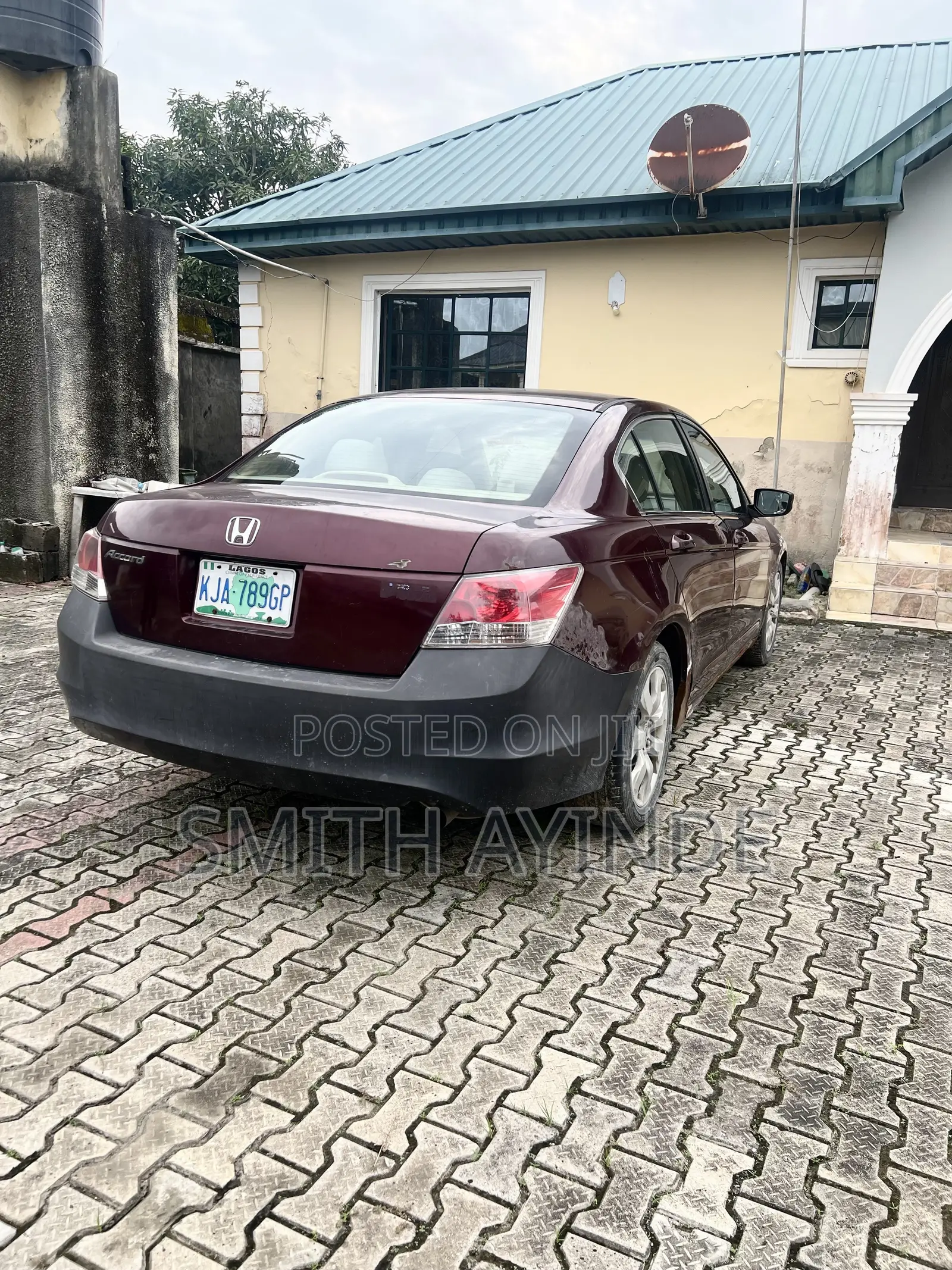 Honda Accord 2008 Red