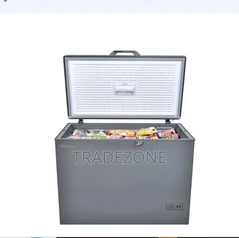 Scanfrost 300 Litres Chest Freezer Cooling Retention Silver SFL300ECO