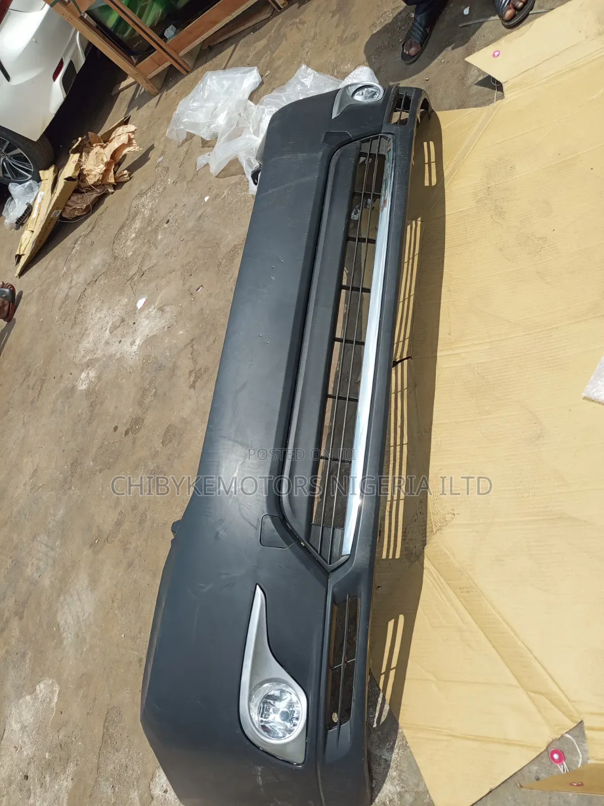 Complete Front Bumper Toyota Highlander 2012