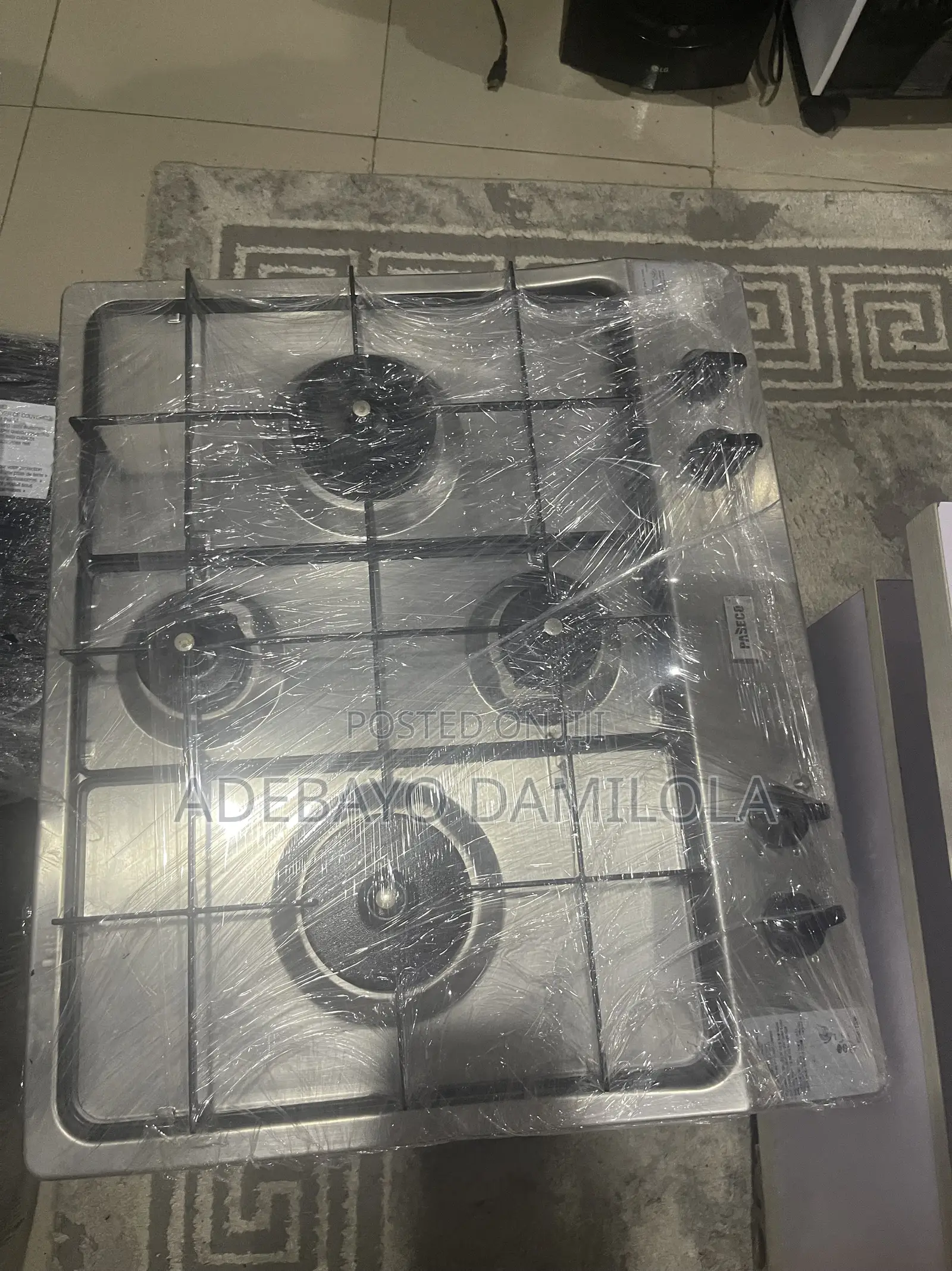 4 Burner Stainless Steel Table Top Gas Cooker