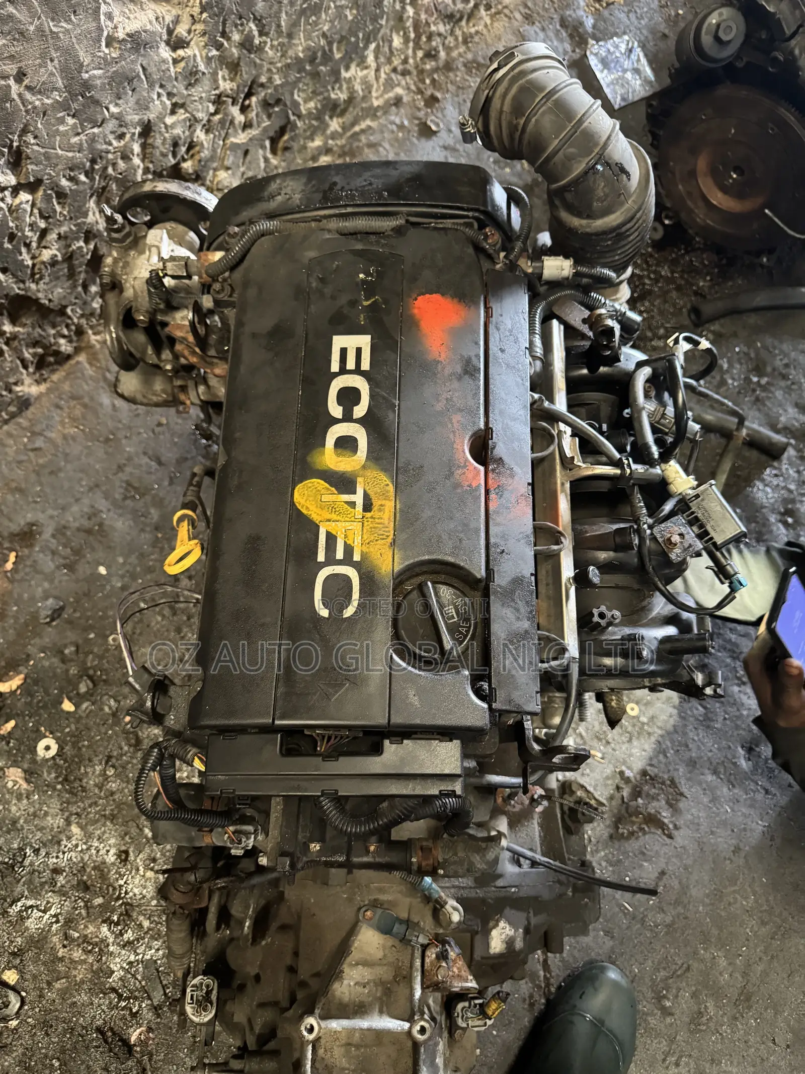 Chevrolet Aveo 1.6 Complete Engine – Direct Tokunbo