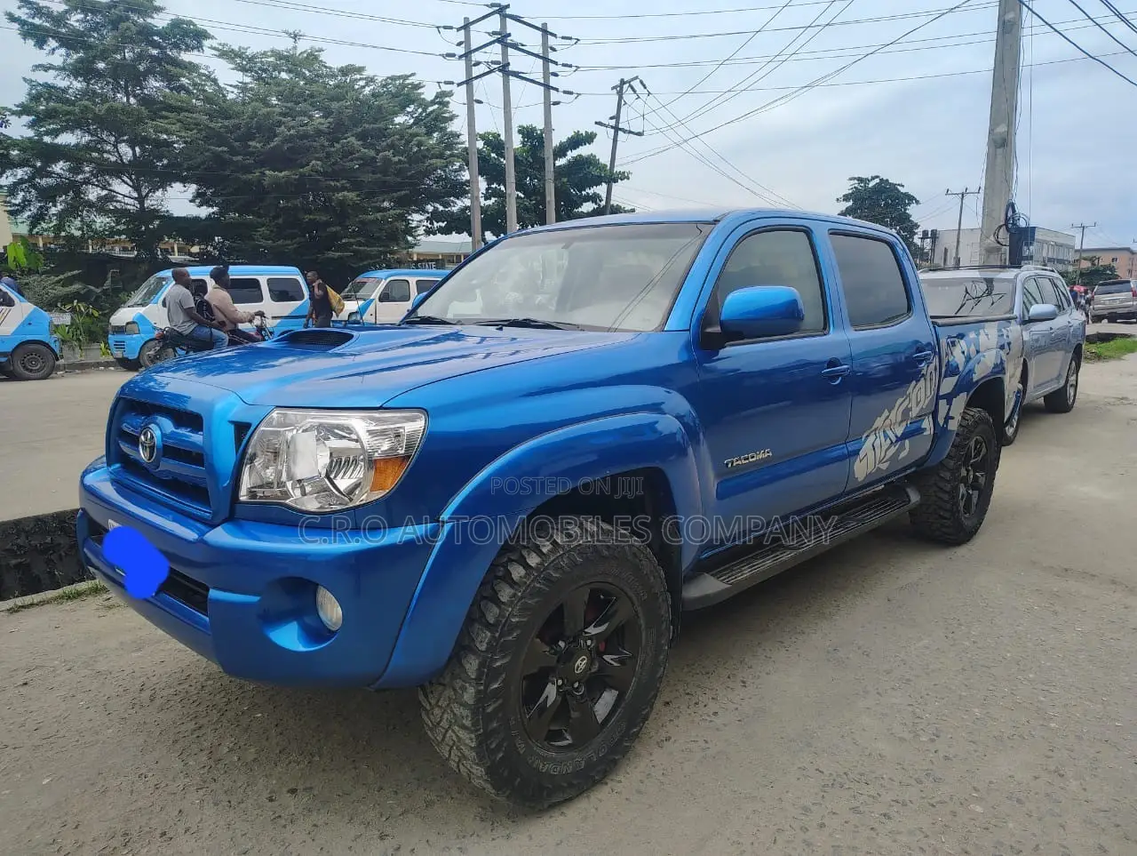 Toyota Tacoma 4x4 Double Cab 2008 Blue