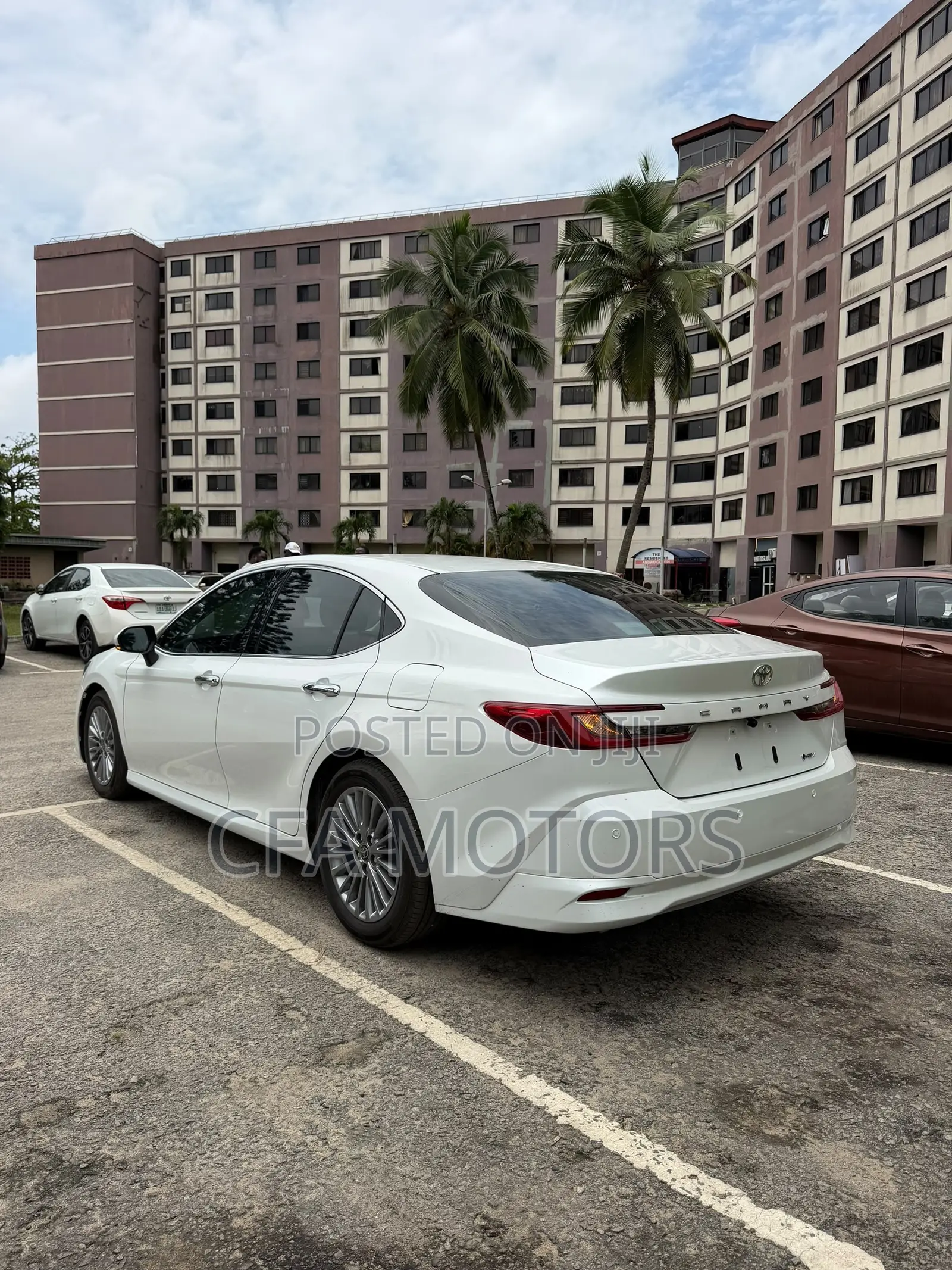 New Toyota Camry 2025 White