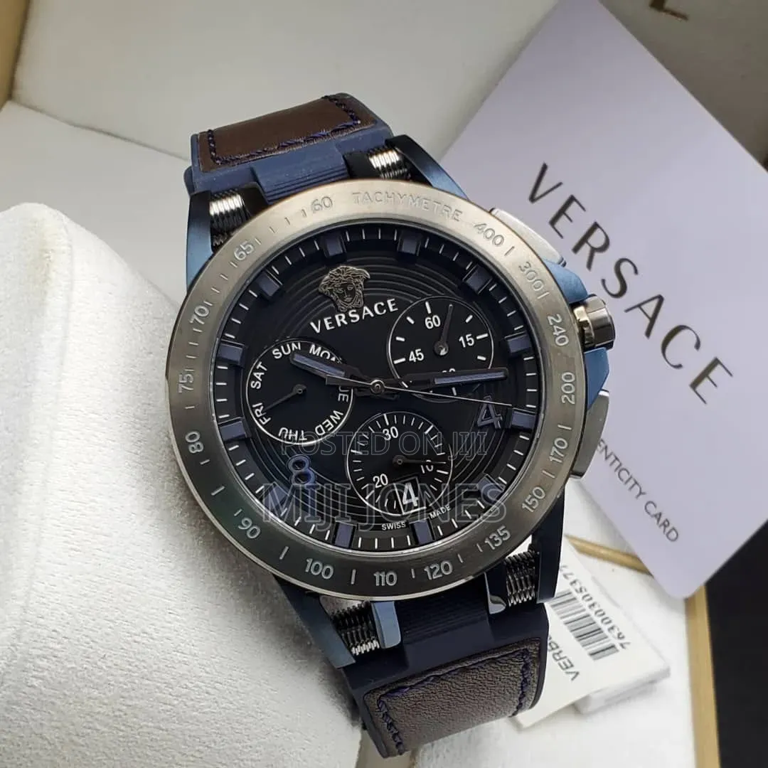 Versace Verb00218 Sport Tech Men's Watch 45 Mm