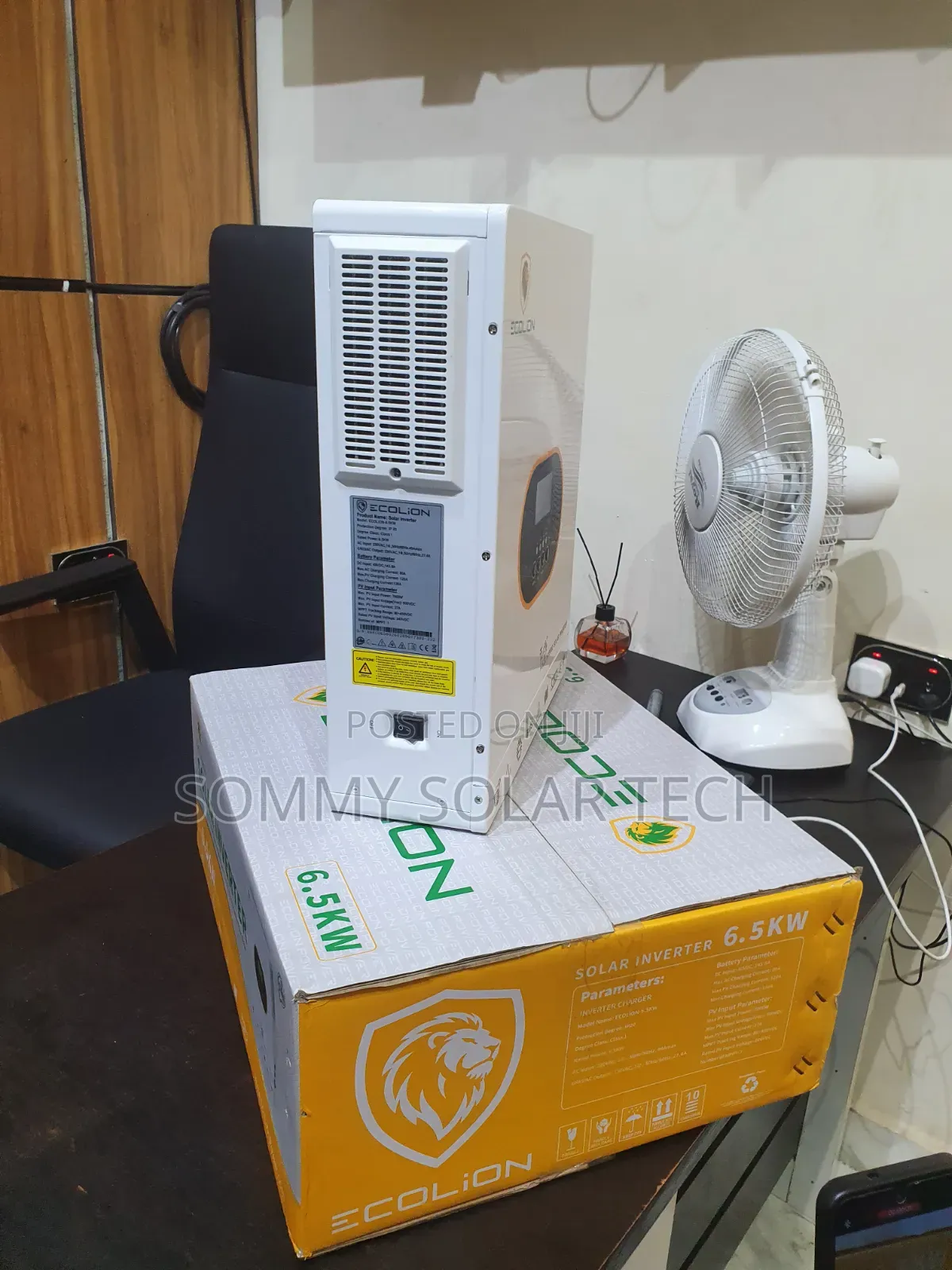 Ecolion Hybrid Solar Inverter 6.5kva 48v