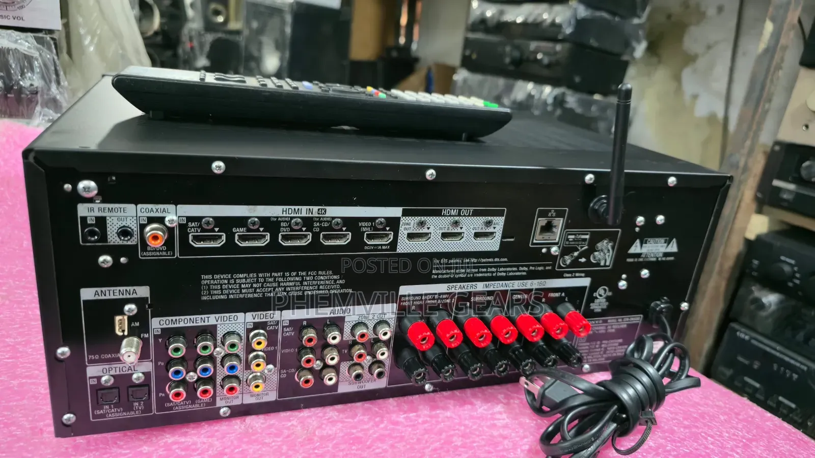 Uk Used Sony STR Dn 1050 Avr Receiver Amplifier