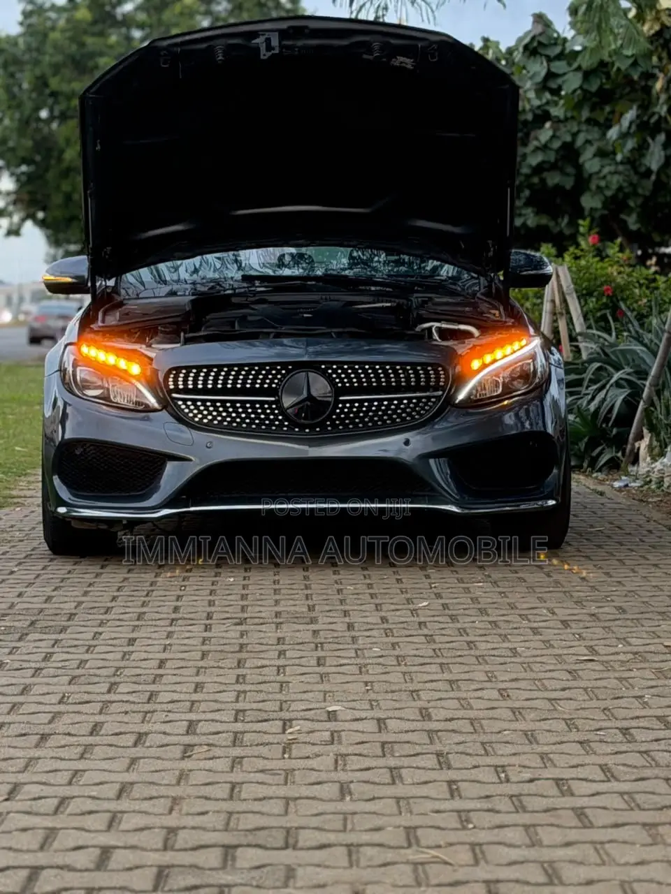 Mercedes-Benz C400 4Matic AWD Sedan (3.0L V6 7A) 2015 Gray