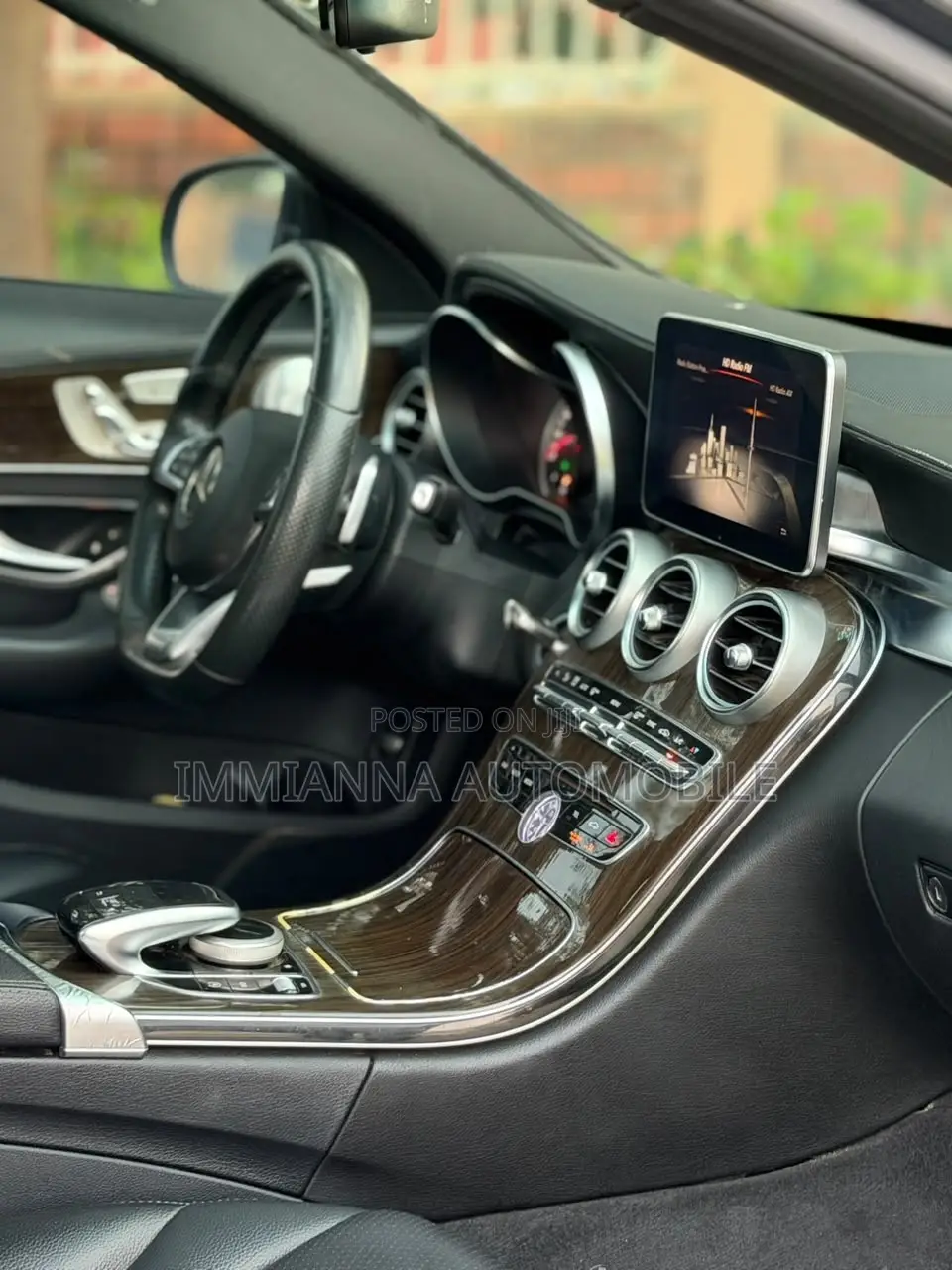 Mercedes-Benz C400 4Matic AWD Sedan (3.0L V6 7A) 2015 Gray