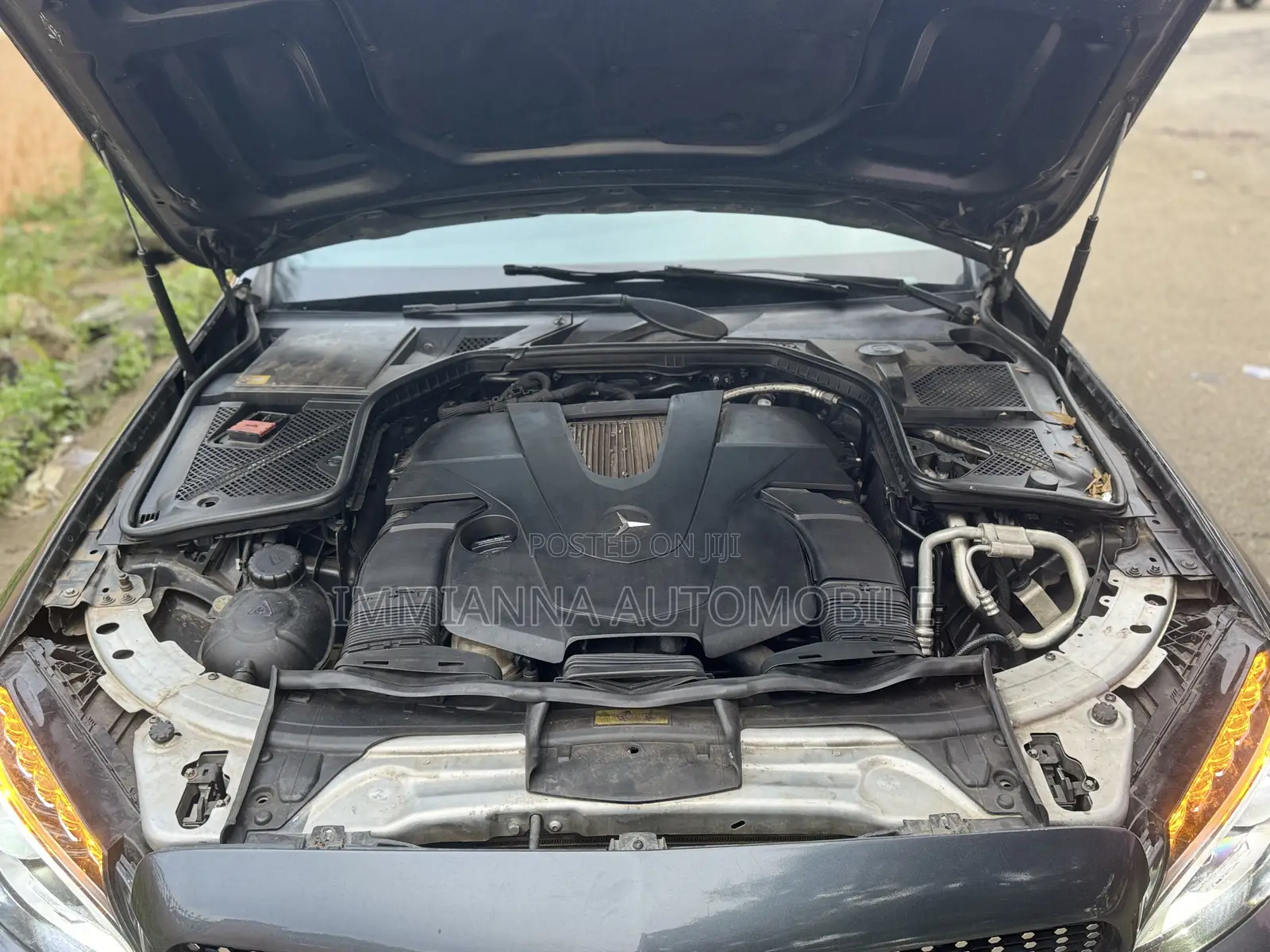 Mercedes-Benz C400 4Matic AWD Sedan (3.0L V6 7A) 2015 Gray