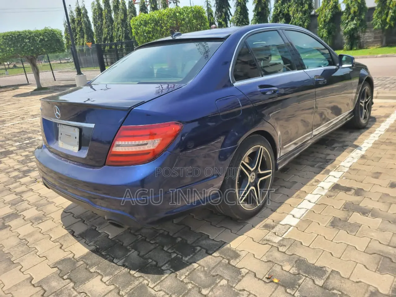 Mercedes-Benz C300 Luxury 4Matic Sedan AWD (3.5L 6cyl 7A) 2013 Blue