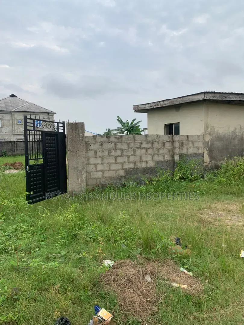 Perfect Standard Full Plot of Land With a Room Self-Contained.
