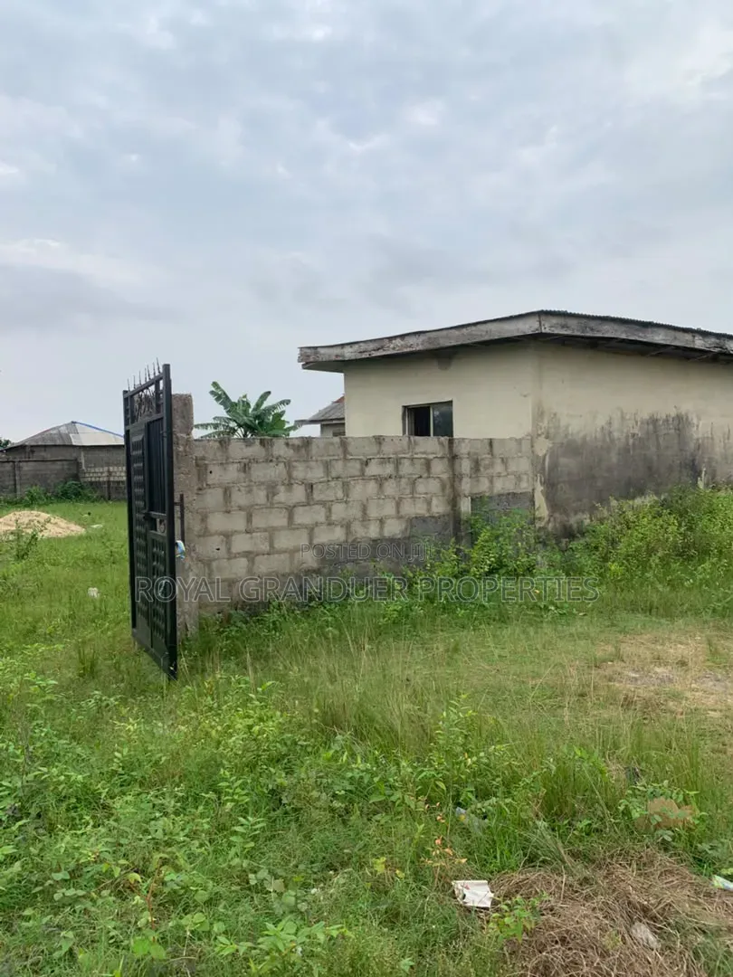Perfect Standard Full Plot of Land With a Room Self-Contained.