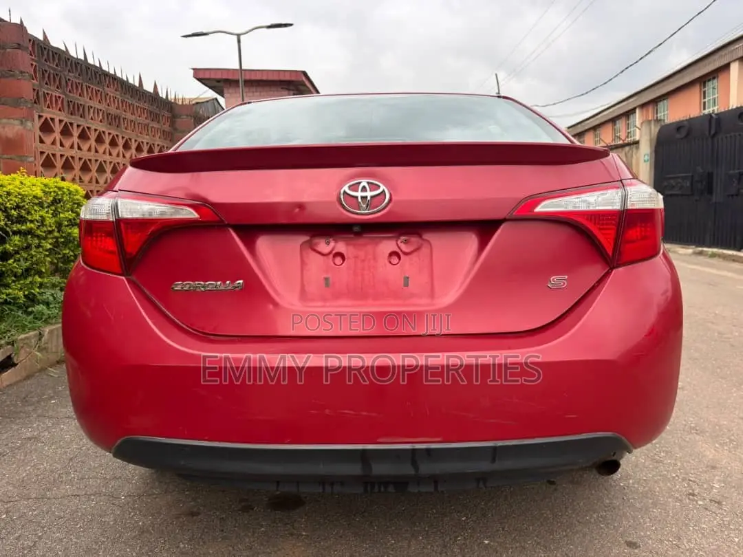 Toyota Corolla S 4dr Sedan (1.8L 4cyl CVT) 2015 Red