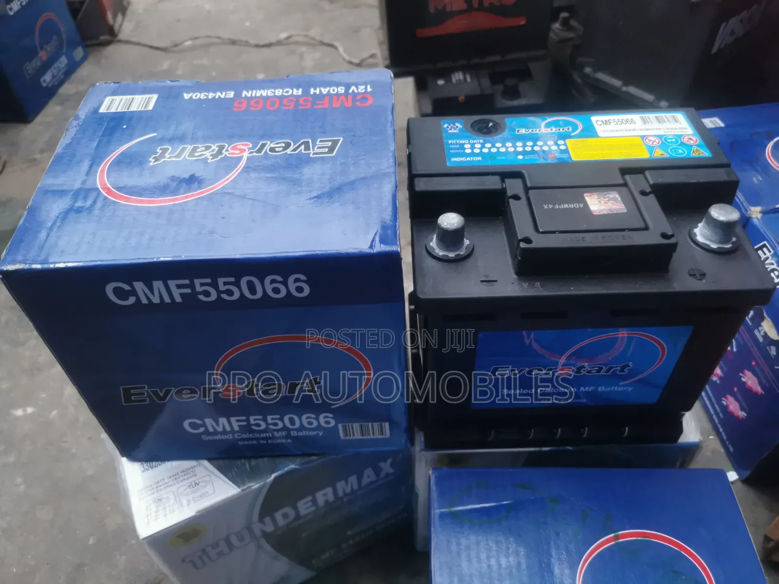 12V 50ah Everstart Automotive Battery (Corolla 2022)