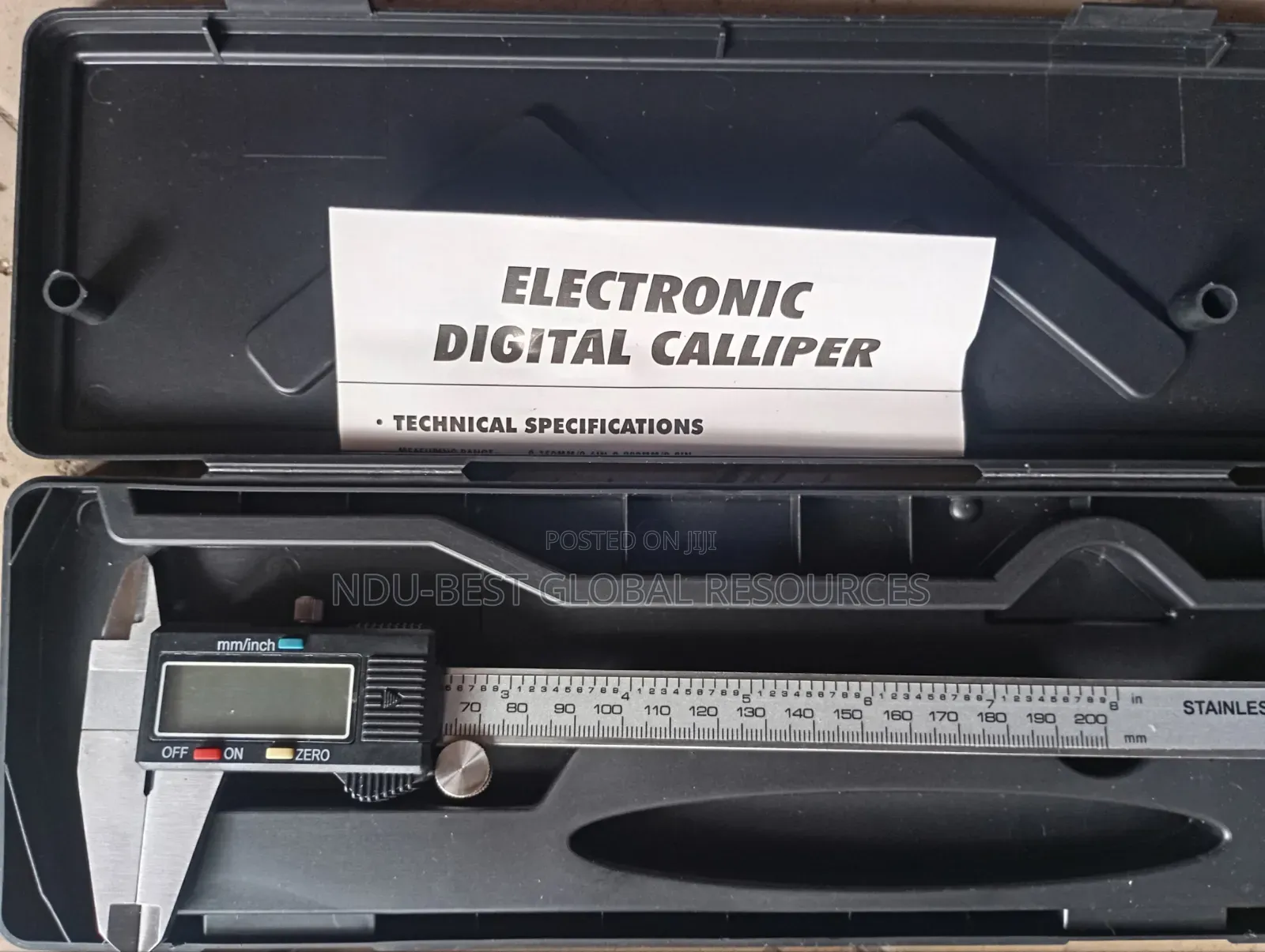 Digital Vernier Calipers 200mm (8")