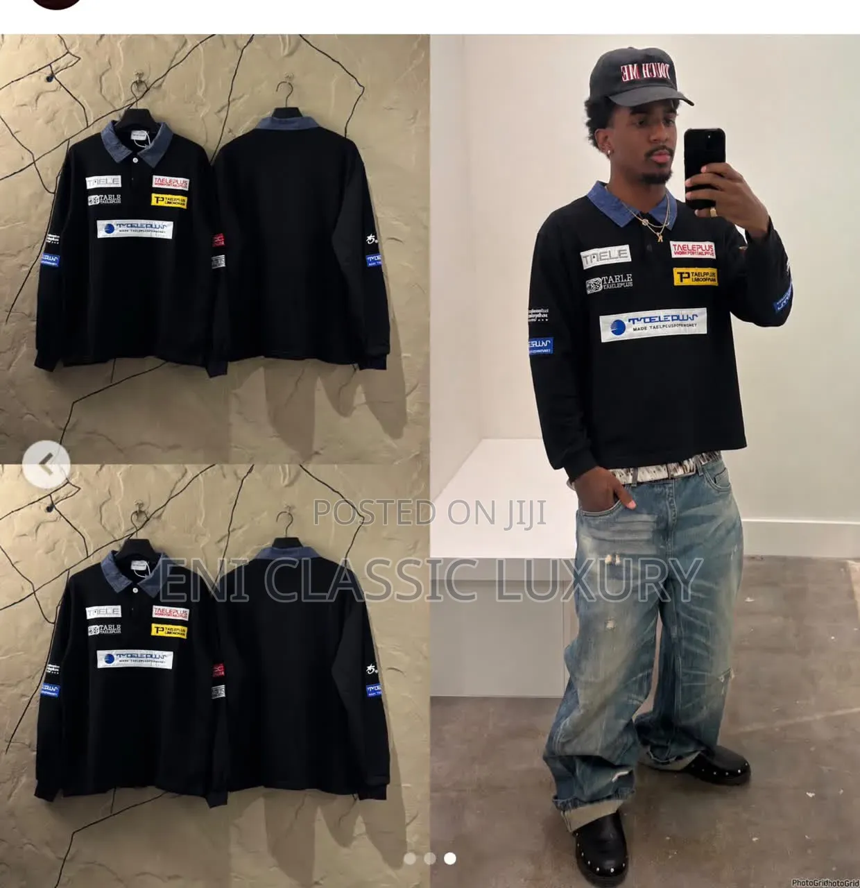 High Demand Luxury Men's Cargo Sweatshirt Best Quality Well Branded