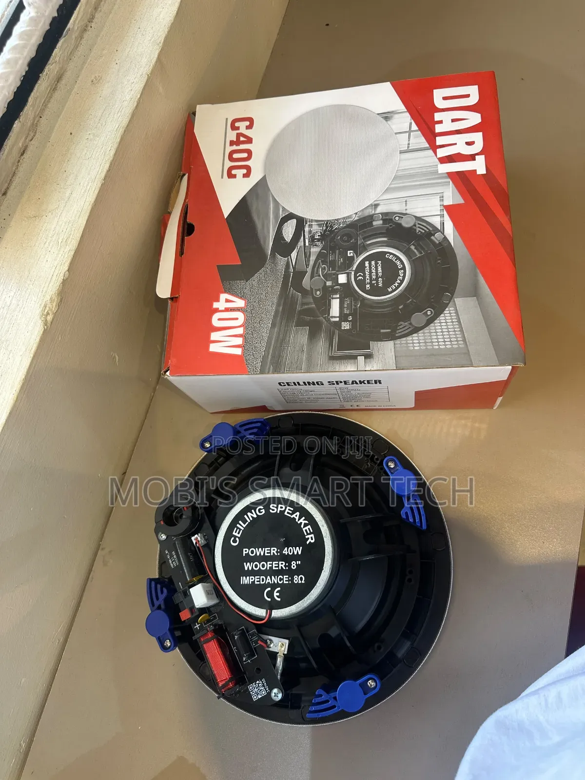 Dart Frameless 40w Ceiling Speaker