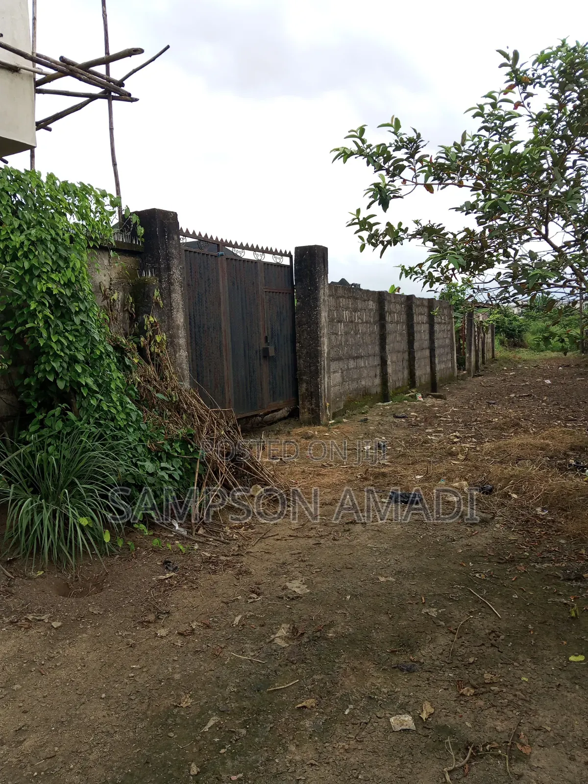 A Plot of Land Fenced With Gate for Sale at Rumuikini 19m.