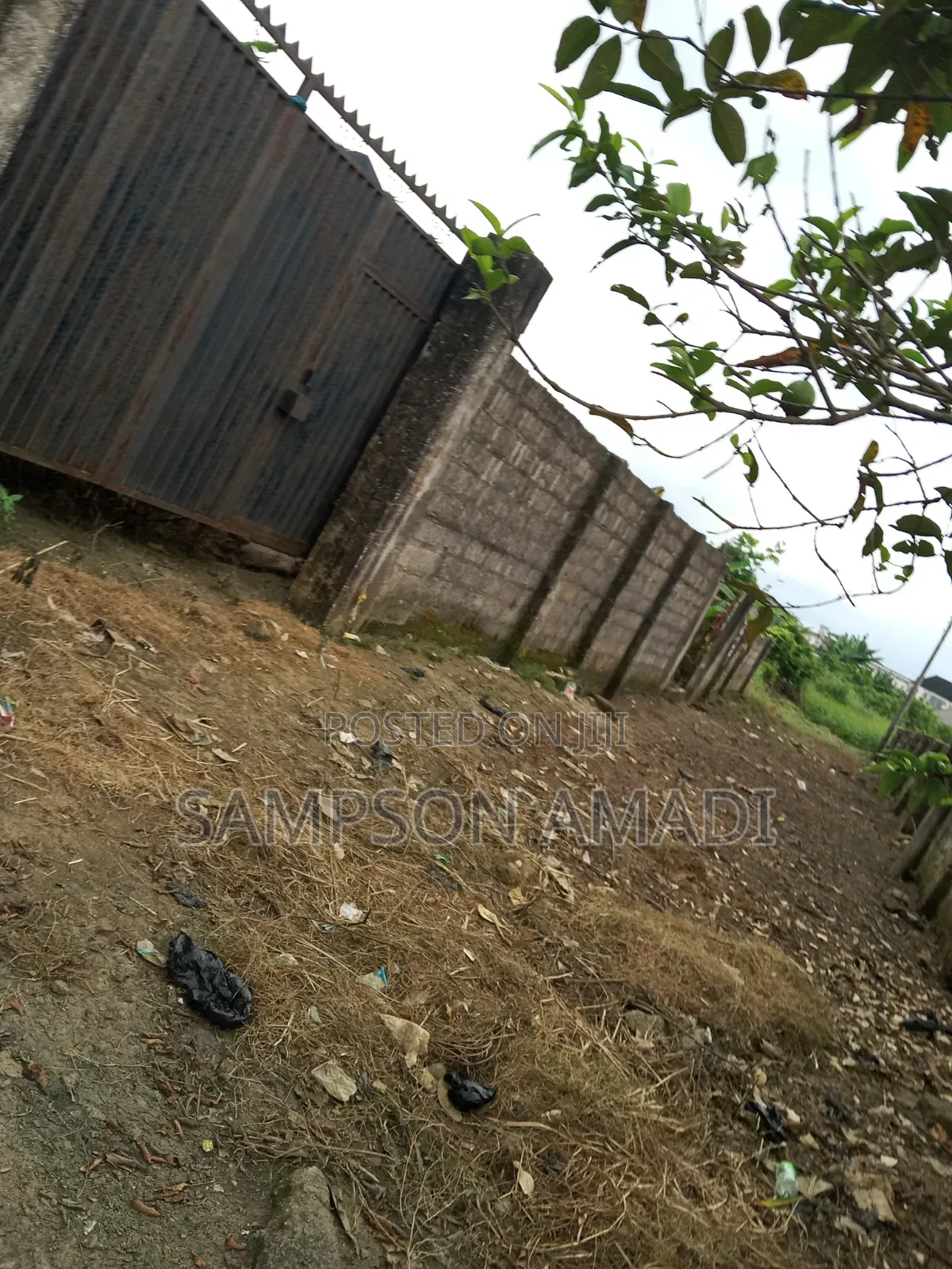A Plot of Land Fenced With Gate for Sale at Rumuikini 19m.