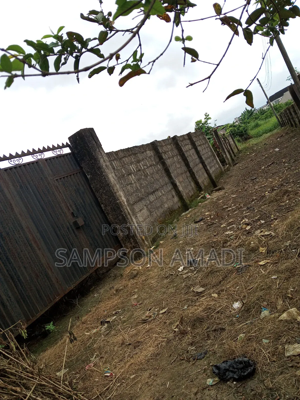 A Plot of Land Fenced With Gate for Sale at Rumuikini 19m.
