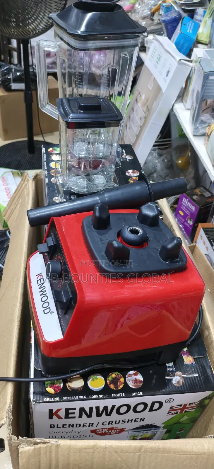 Kenwood 10000W Blender -3l - 2 Jars