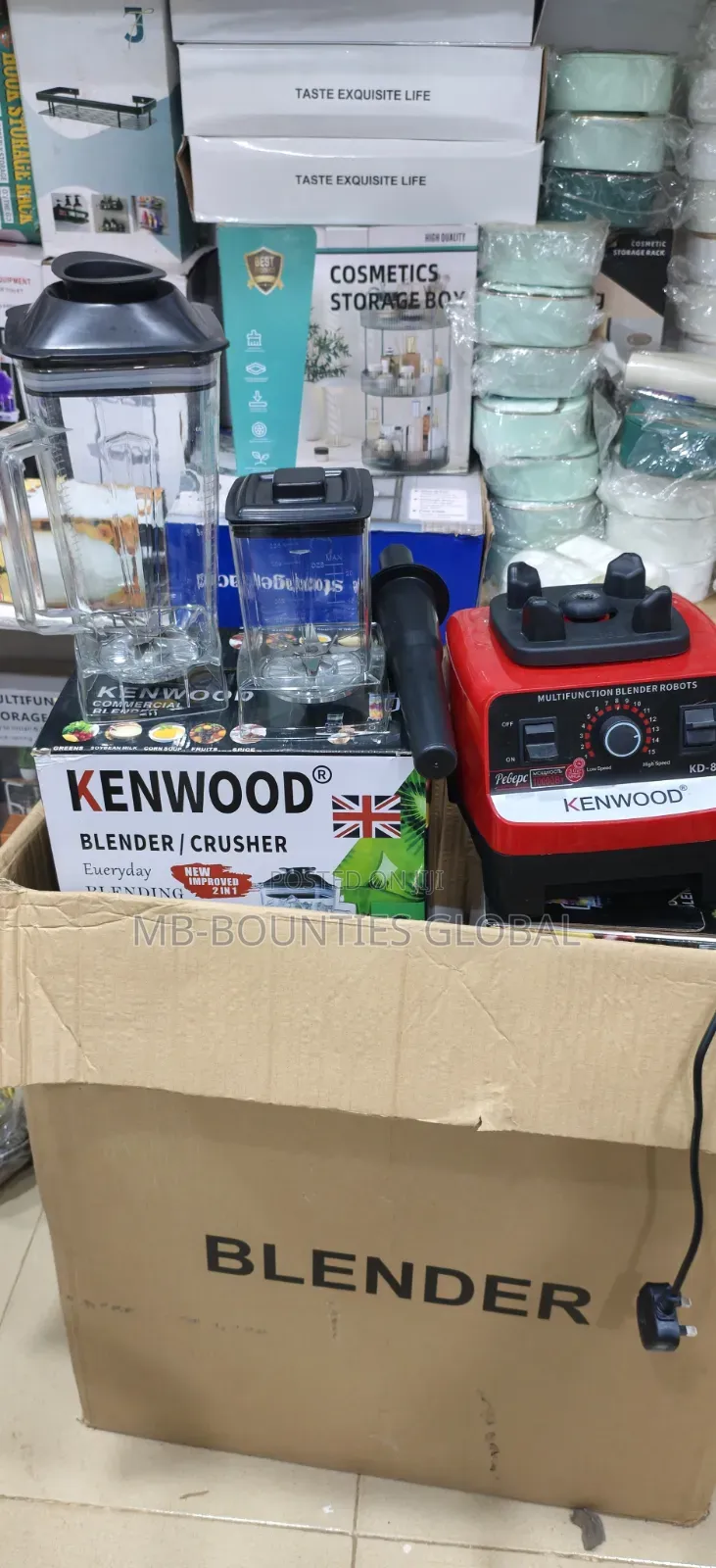 Kenwood 10000W Blender -3l - 2 Jars