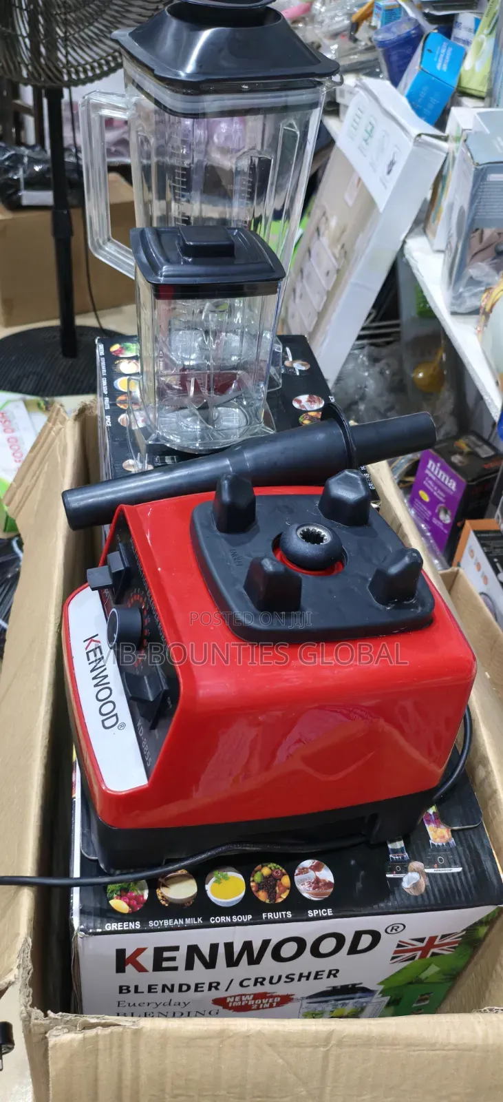 Kenwood 10000W Blender -3l - 2 Jars
