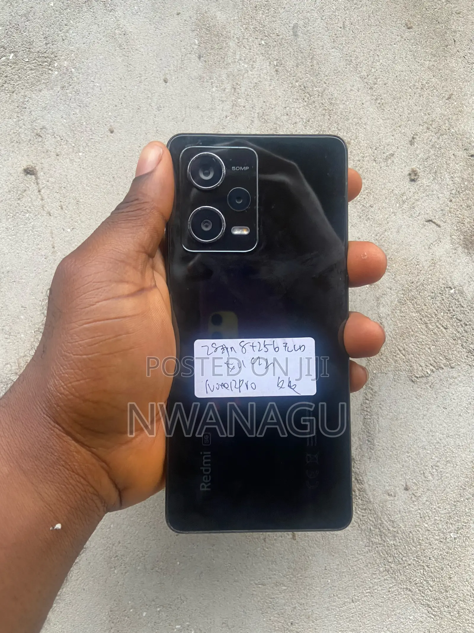 Xiaomi Redmi Note 12 Pro 5G 256 GB Black
