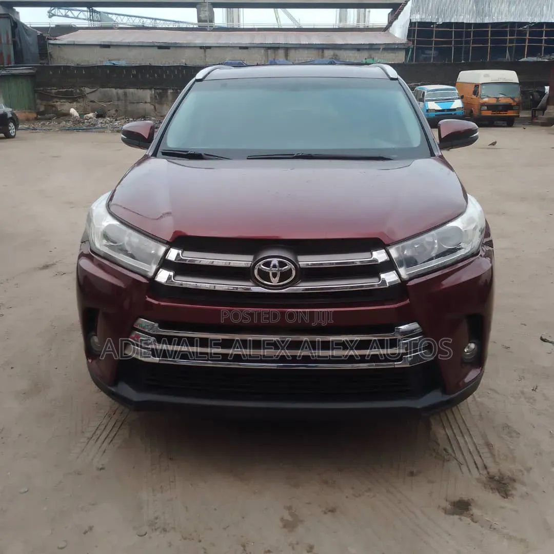 Toyota Highlander 2015 Burgundy