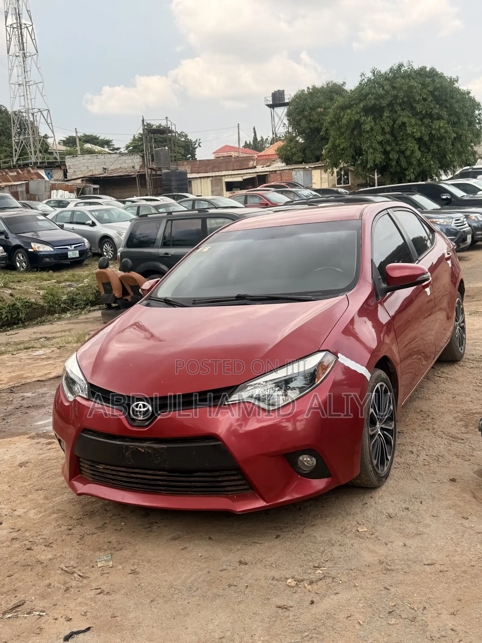Toyota Corolla S 4dr Sedan (1.8L 4cyl CVT) 2014 Red