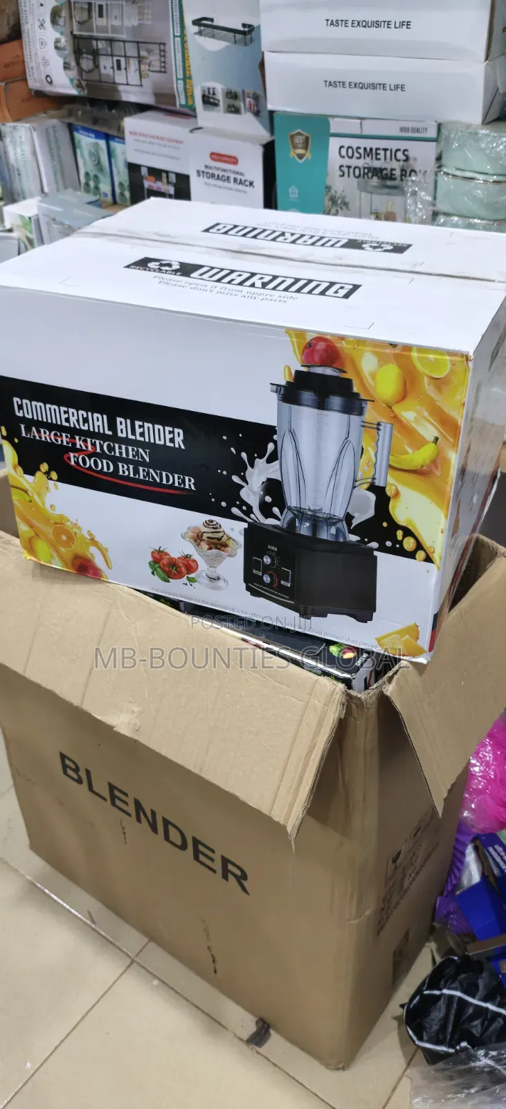 COMMERCIAL BLENDER 5.5L 6000W - Full Copper Coil