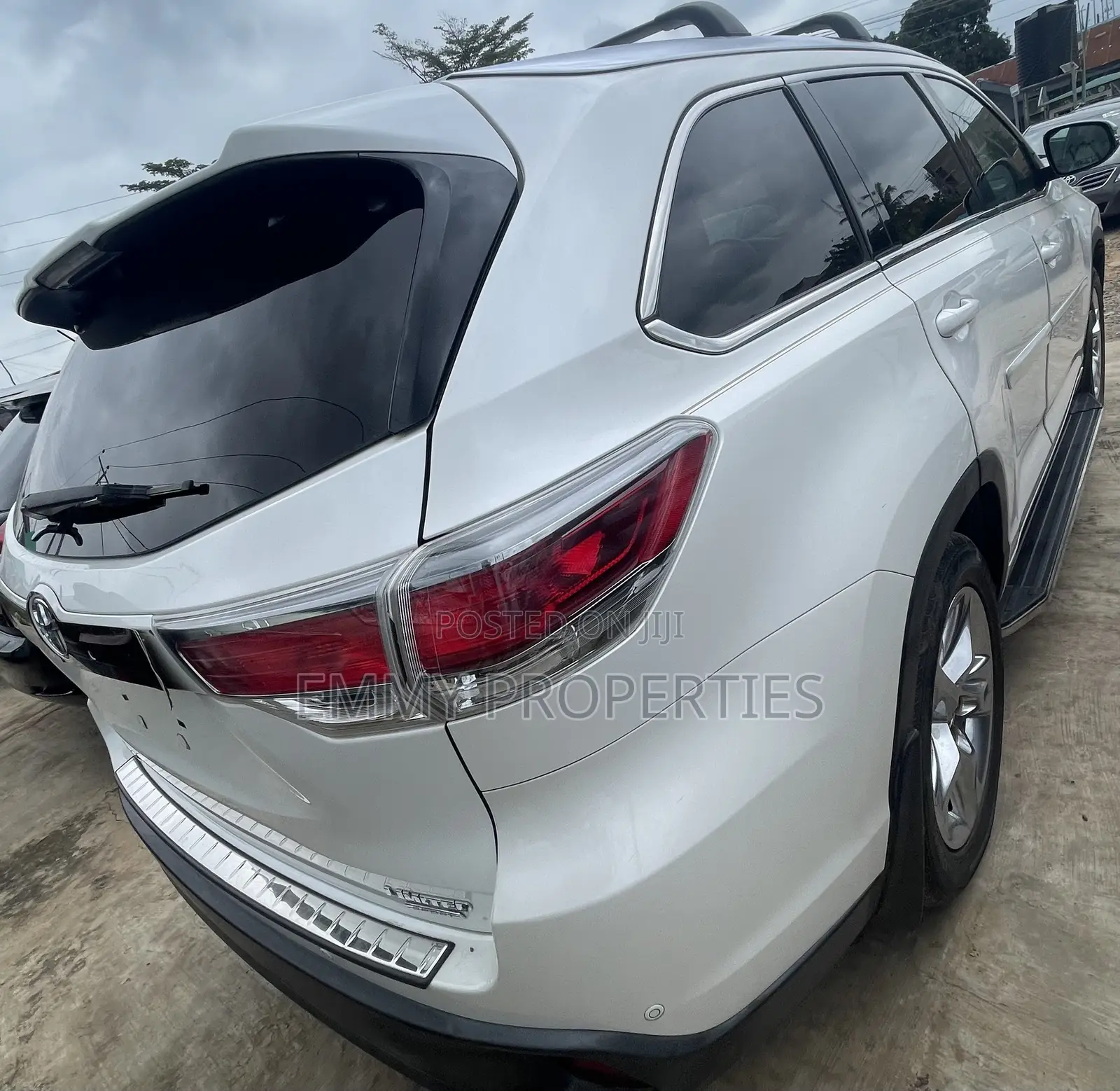 Toyota Highlander Limited 4x4 V6 (3.5L 6cyl 8A) 2017 Black