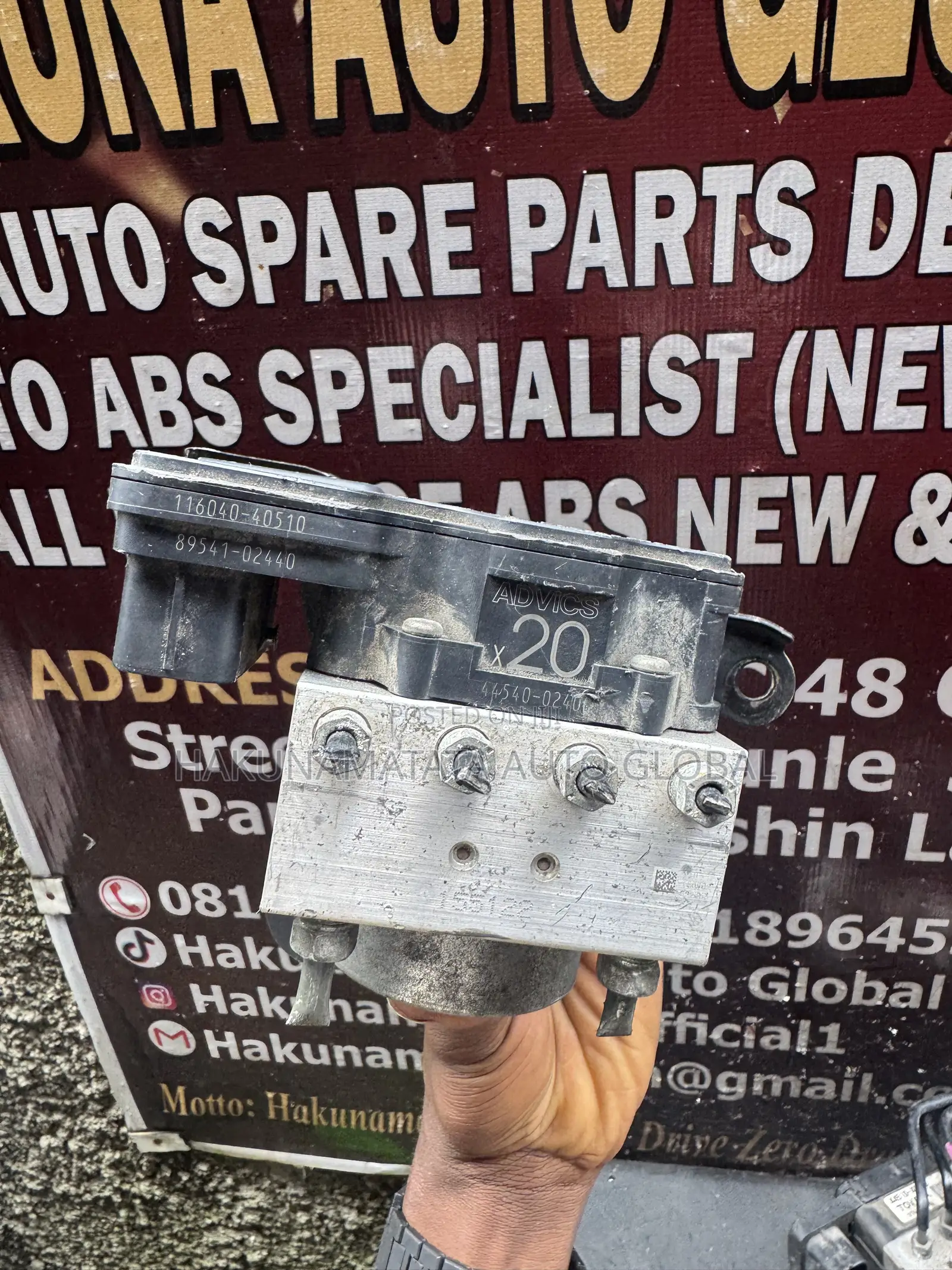 Toyota Corolla 2016 ABS Replacement Module