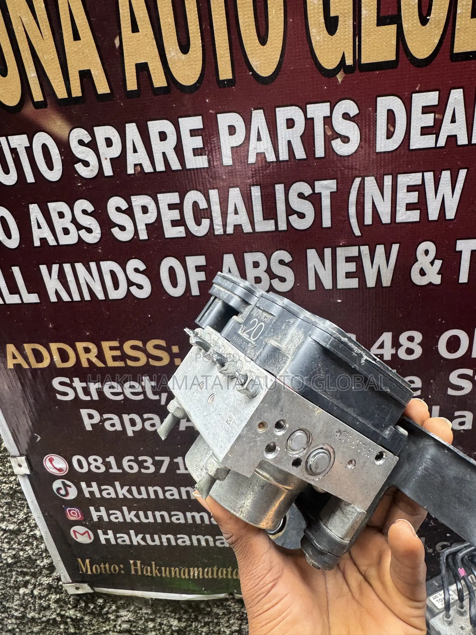 Toyota Corolla 2016 ABS Replacement Module