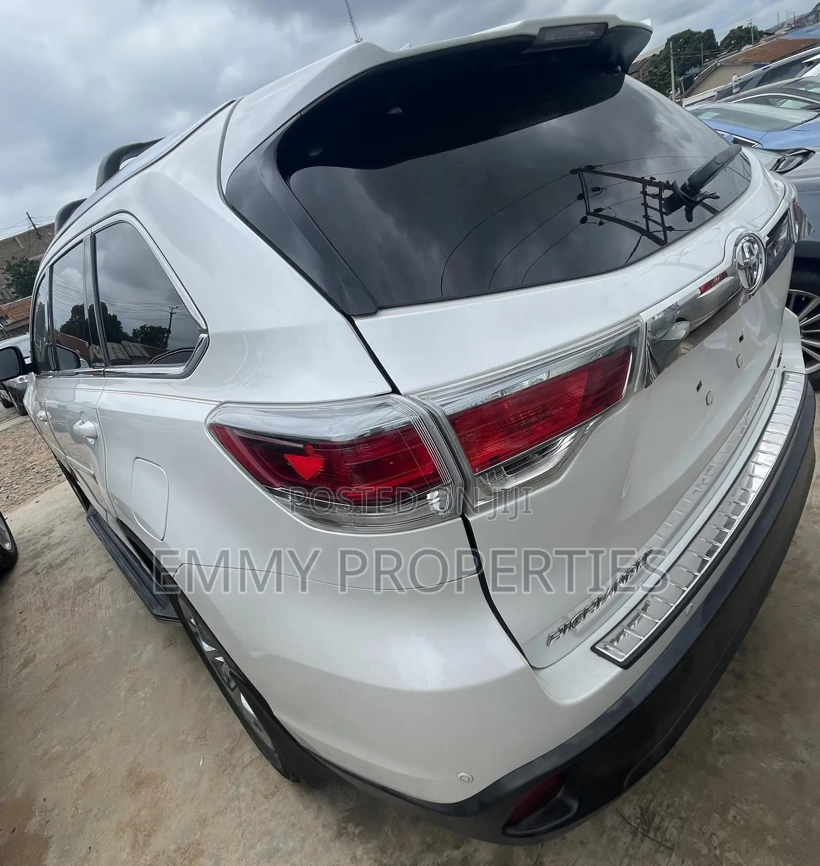 Toyota Highlander Limited 4x4 V6 (3.5L 6cyl 8A) 2017 Black